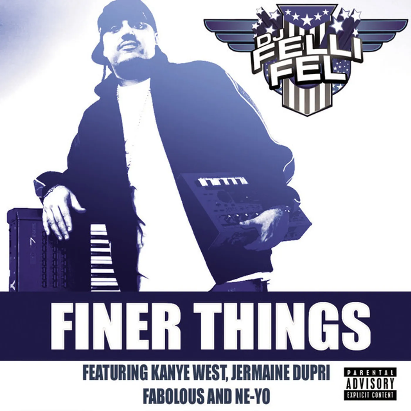 DJ Felli Fel FINER THINGS (X3) Vinyl Record