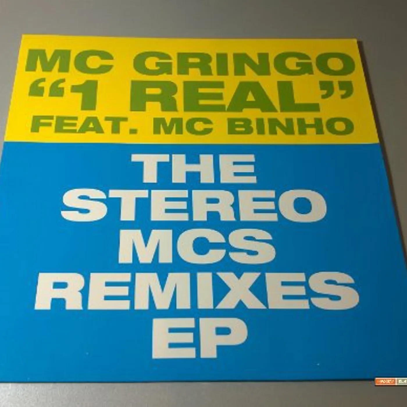 MC Gringo 1 REAL: THE STERO MC'S REMIXES Vinyl Record
