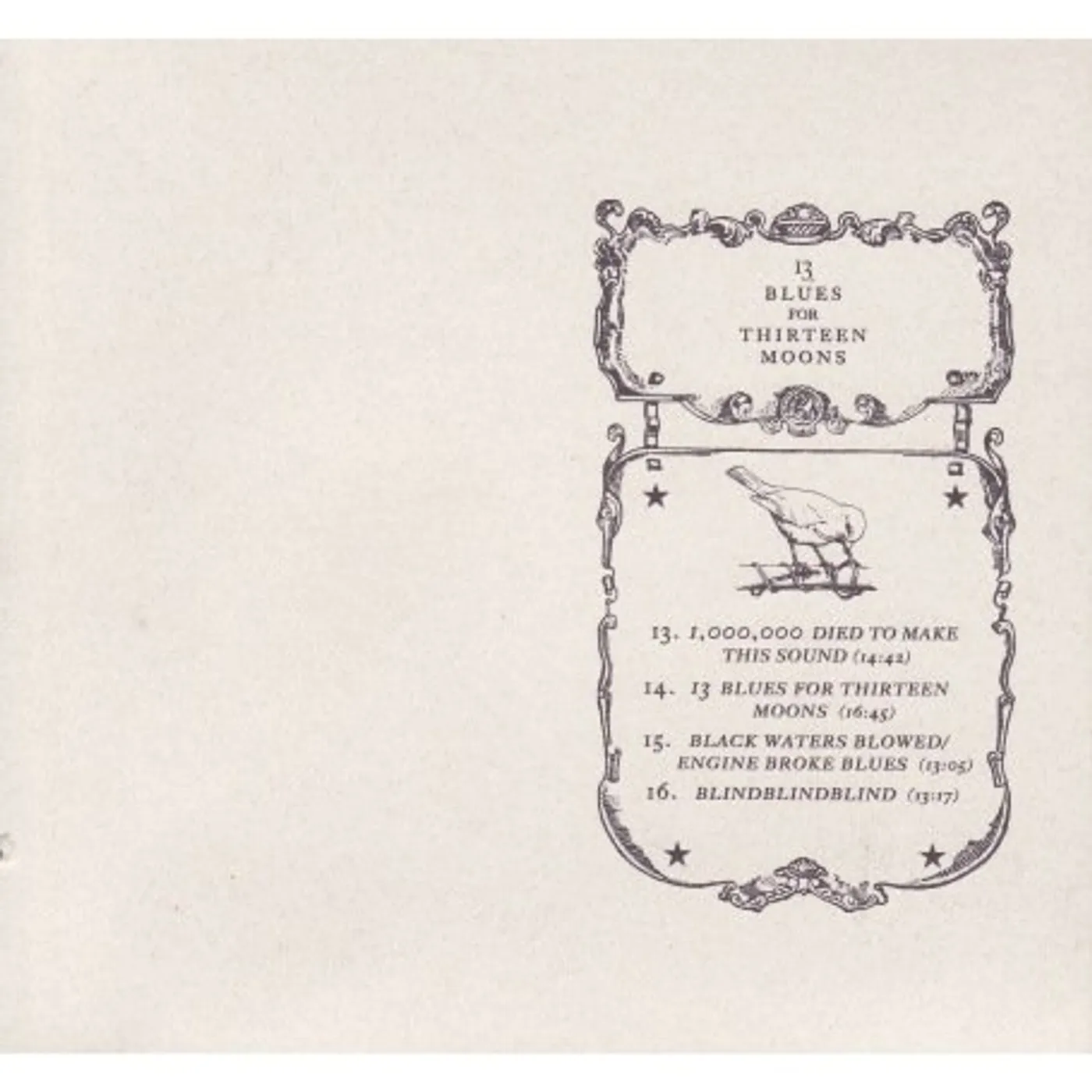 Silver Mt Zion 13 Blues For Thirteen Moons Vinyl Record