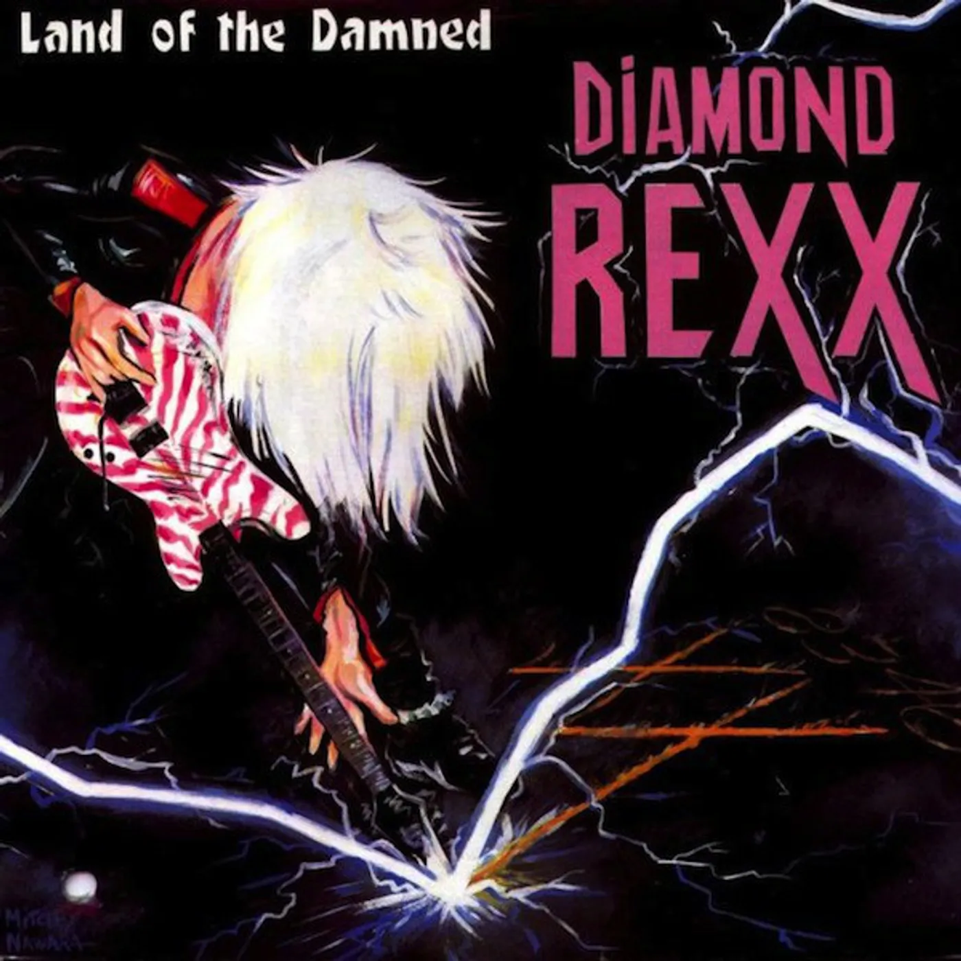 Diamond Rexx LAND OF THE DAMNED CD
