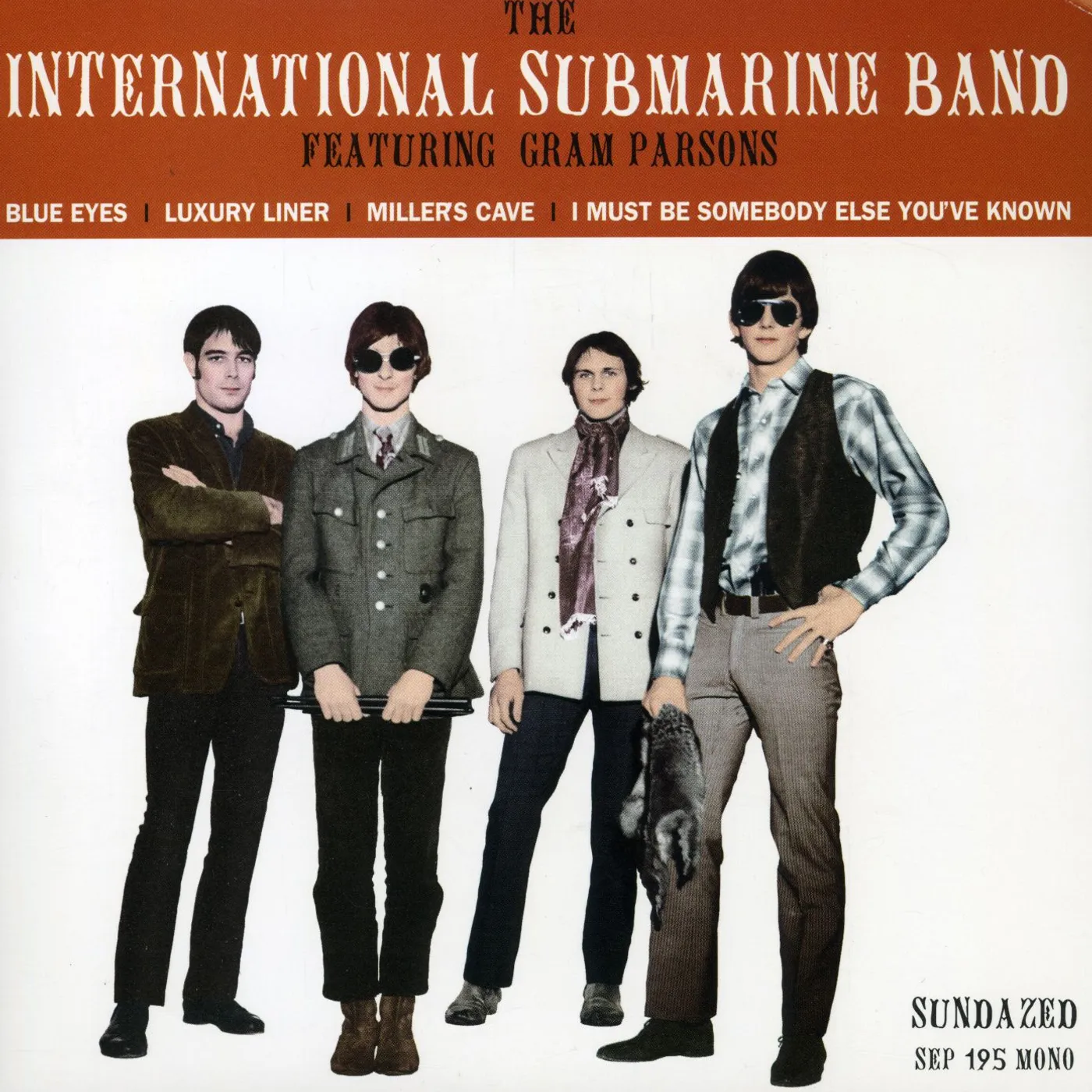 The International Submarine Band BLUE EYES & LUXURY LINER & MILLER'S CAVE & I MUST Vinyl Record