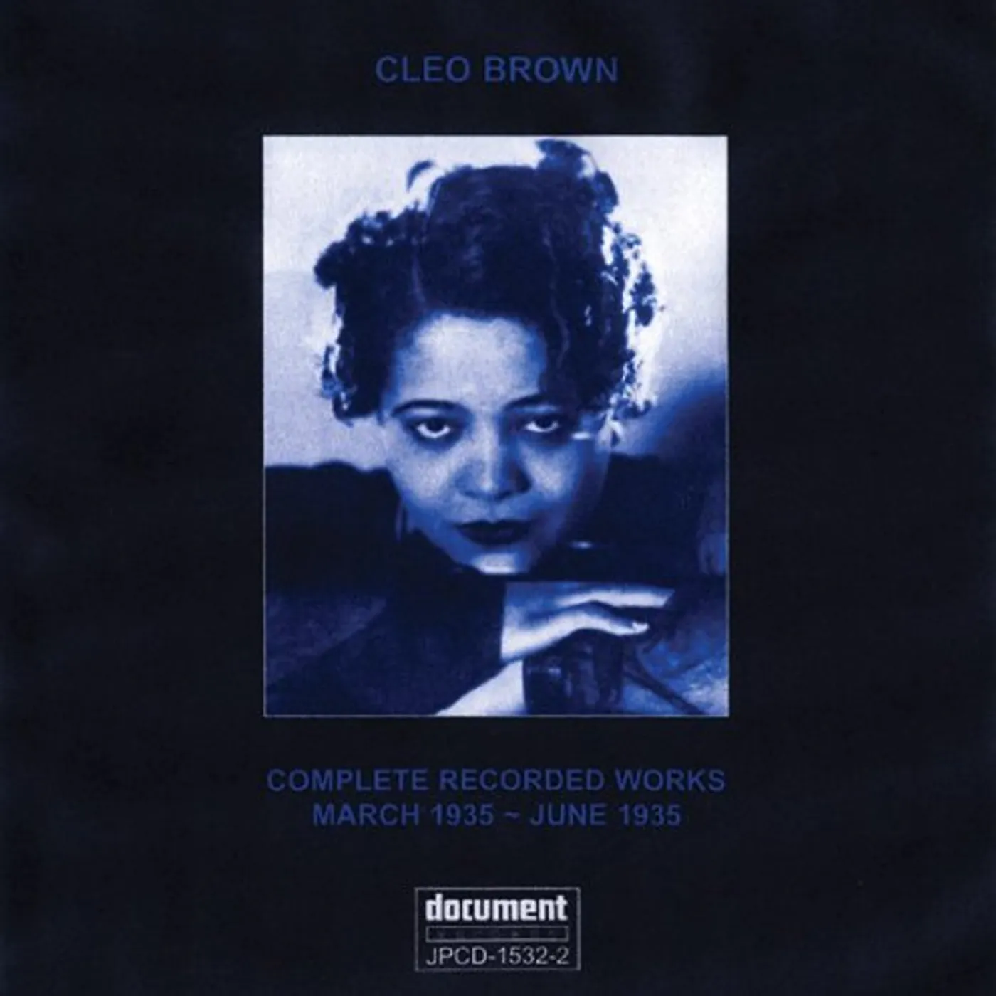 Cleo Brown COMPLETE RECORDED WORKS MARCH 1935 - JUNE 1935 CD