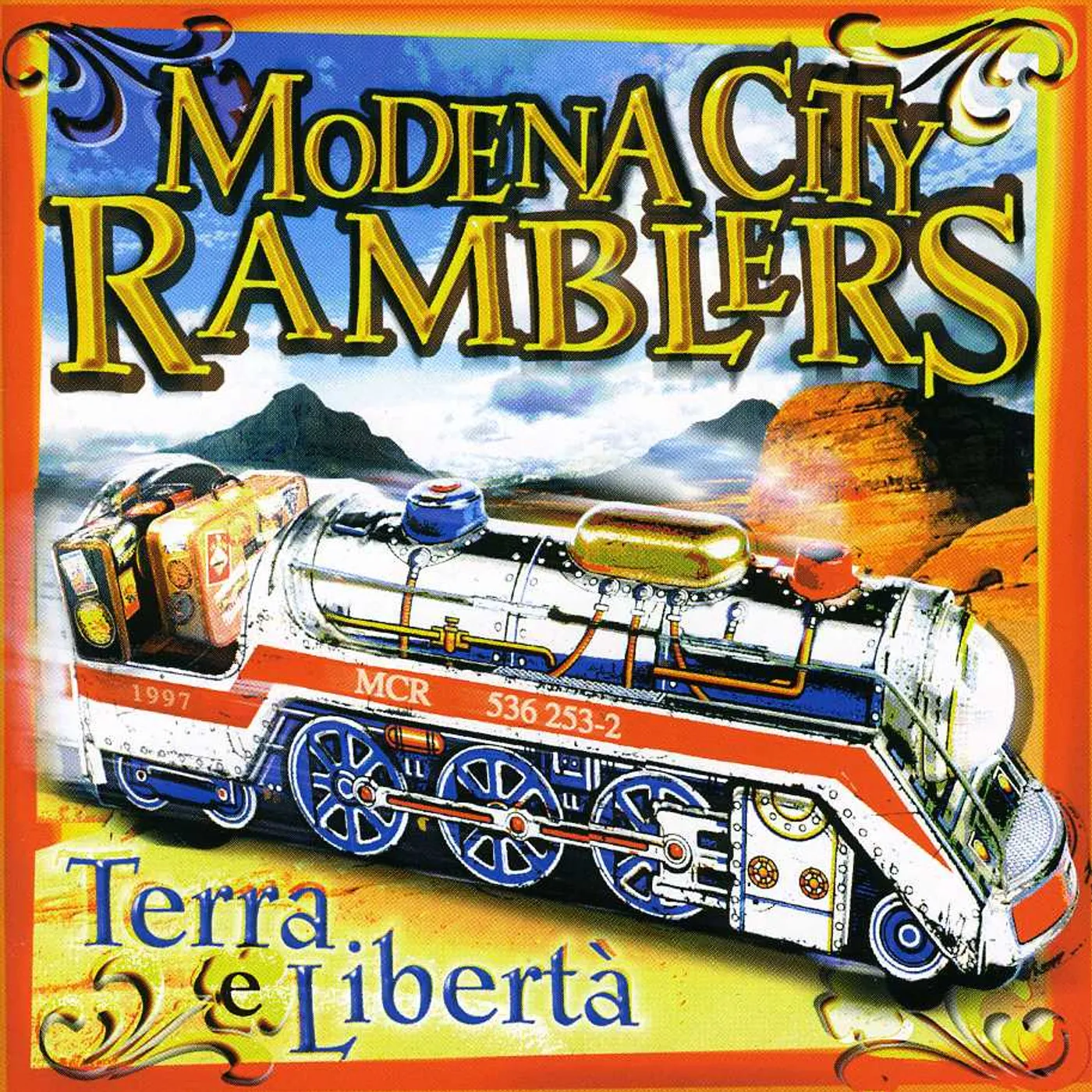 Modena City Ramblers TERRA E LIBERTA CD