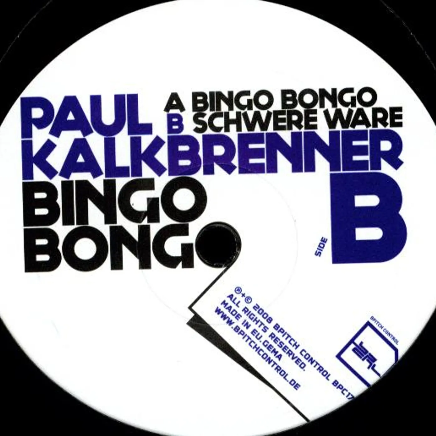 Paul Kalkbrenner Bingo Bongo Vinyl Record