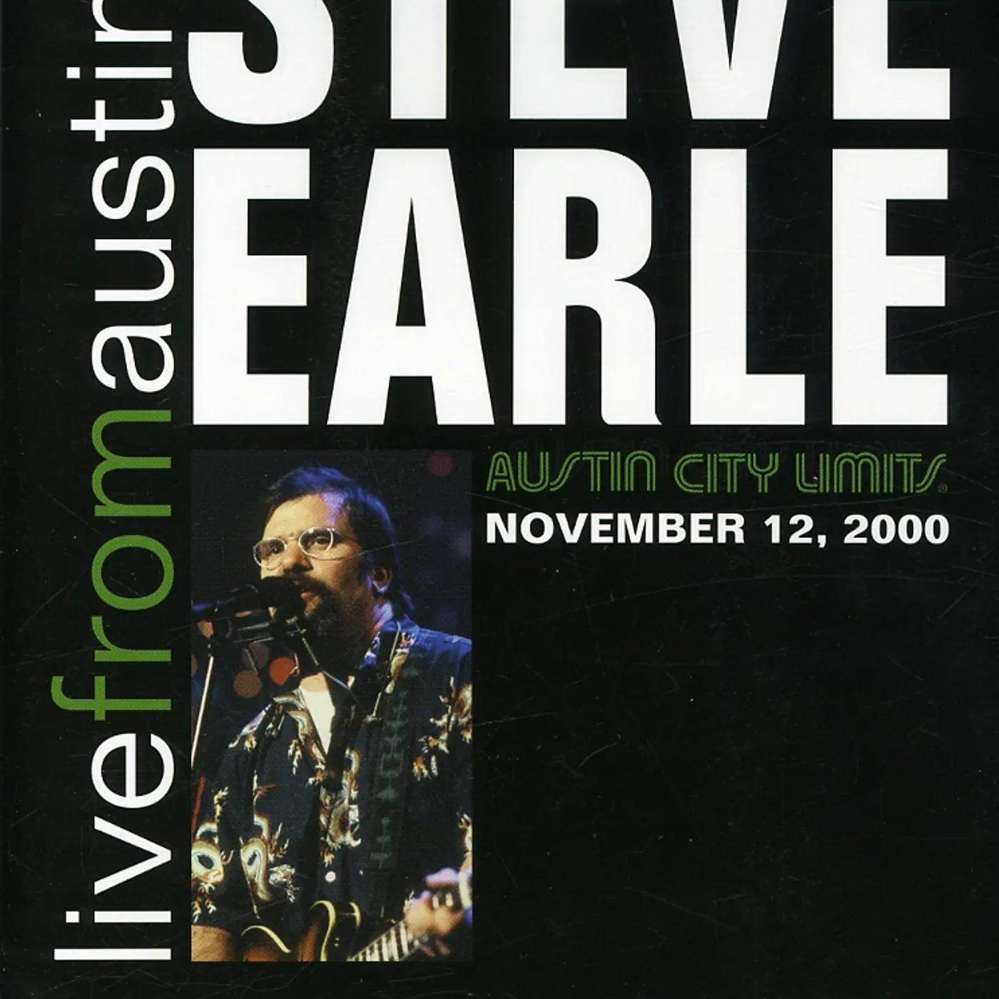 Steve Earle LIVE FROM AUSTIN TEXAS DVD