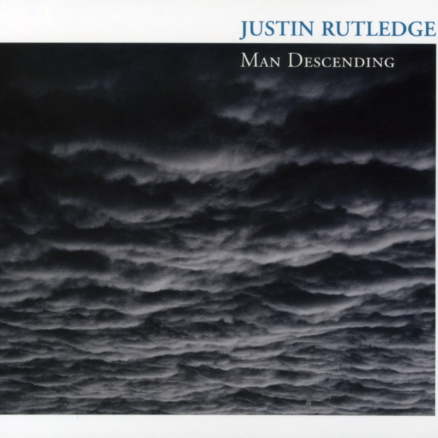 Justin Rutledge MAN DESCENDING CD