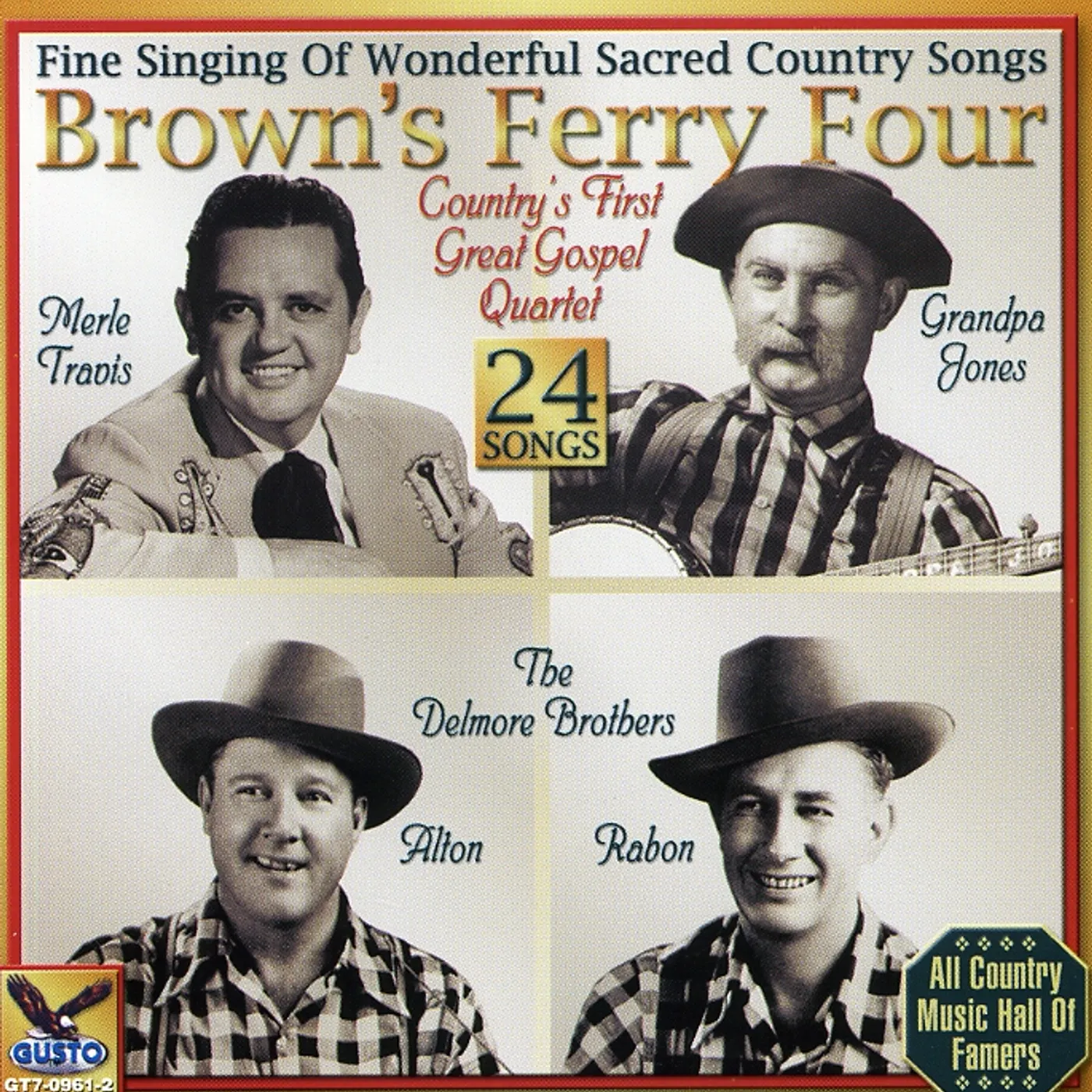 Brown's Ferry Four 24 SONGS: FINE SINGING CD