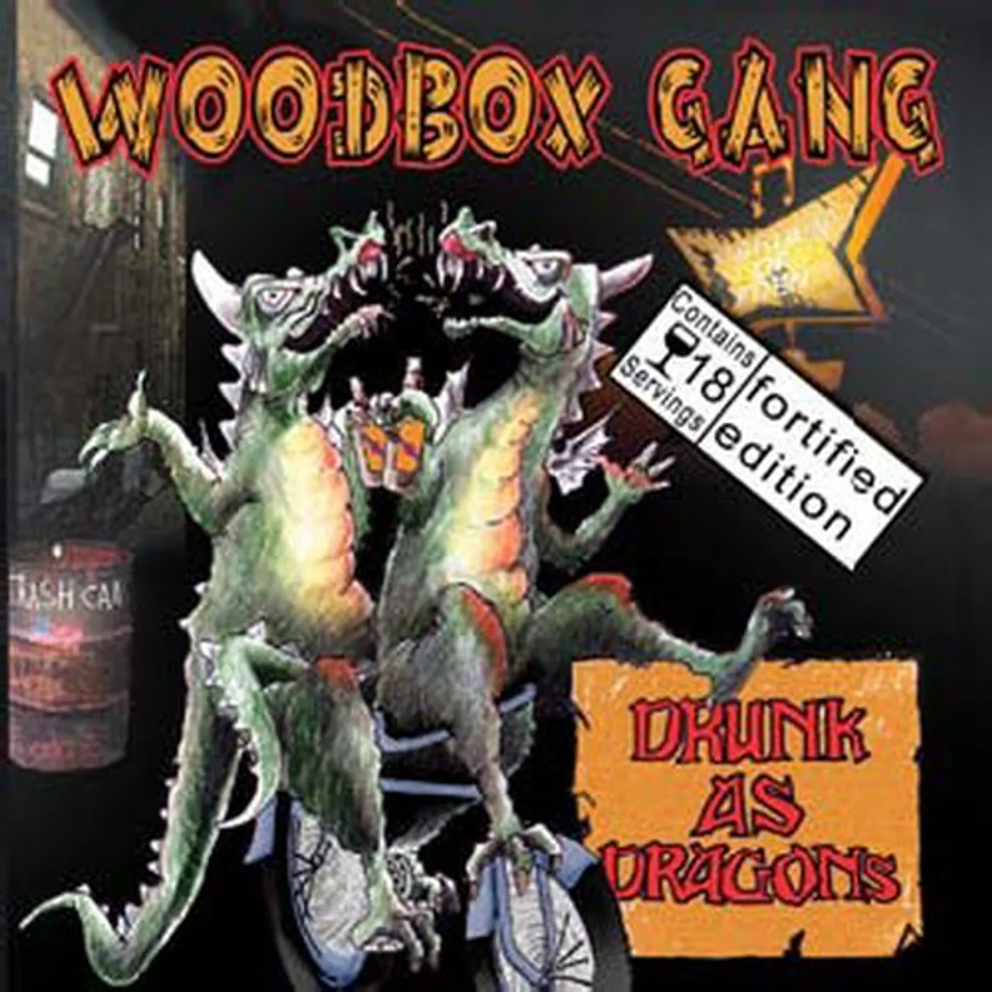 Woodbox Gang DRUNK AS DRAGONS CD