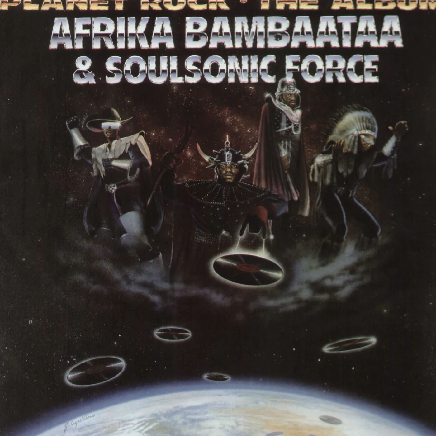 Afrika Bambaataa PLANET ROCK: ALBUM Vinyl Record - 180 Gram Pressing