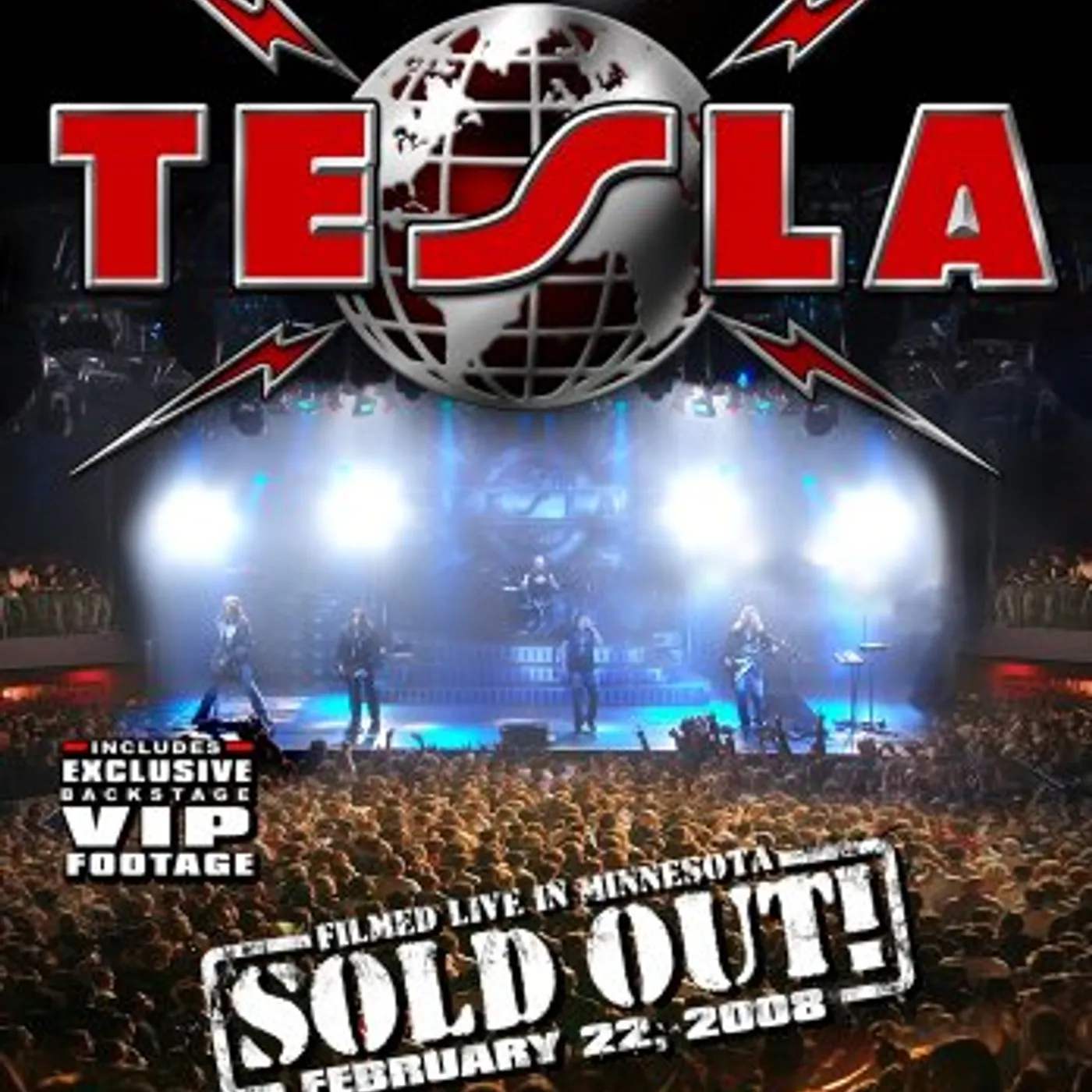 Tesla COMIN ATCHA LIVE 2008 DVD