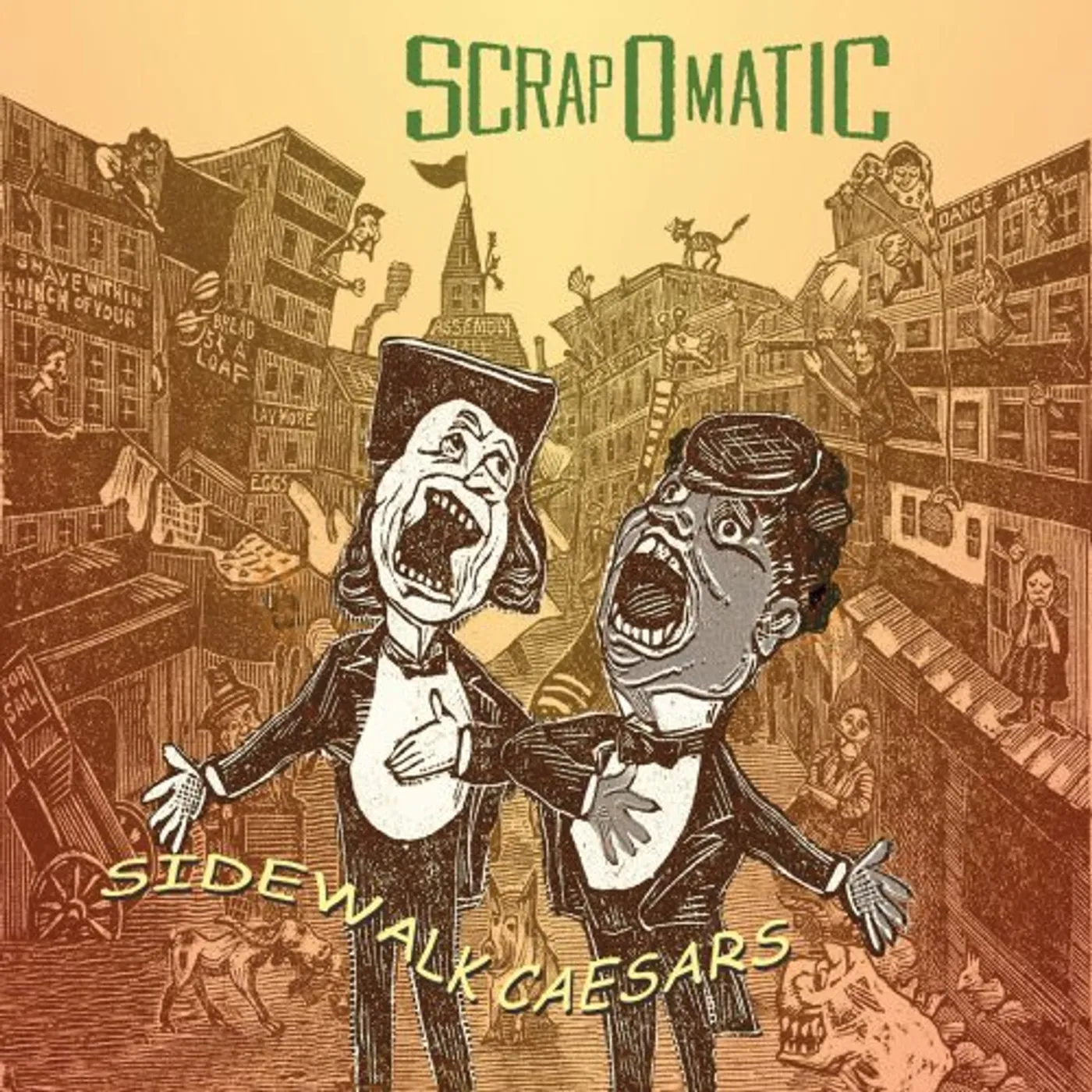 Scrapomatic SIDEWALK CAESARS CD