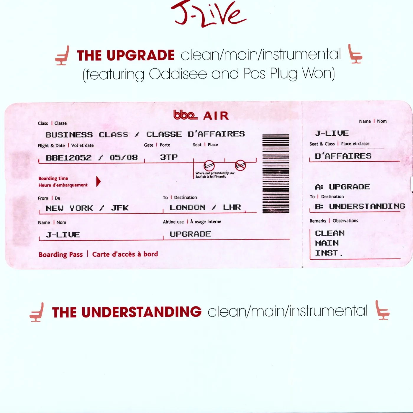 J-Live UPGRADE / UNDERSTANDING (Vinyl)