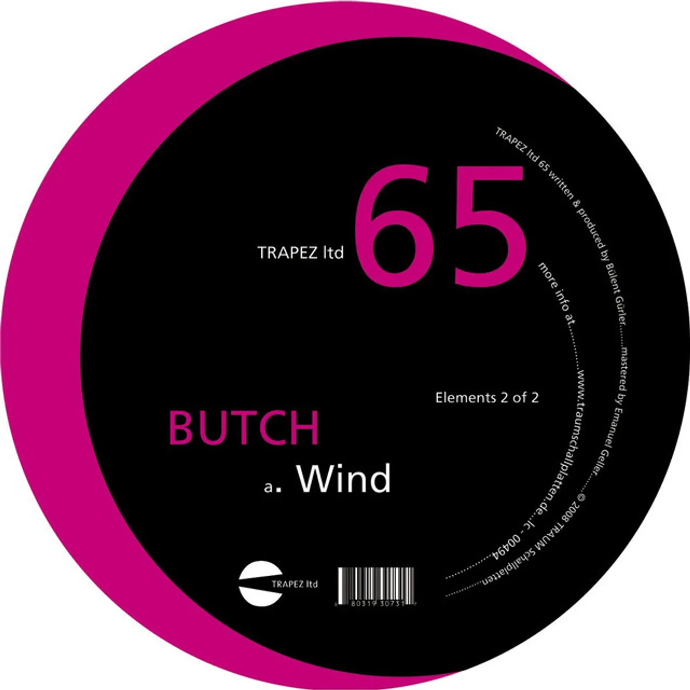 Butch Elements 2 Of 2 Vinyl Record
