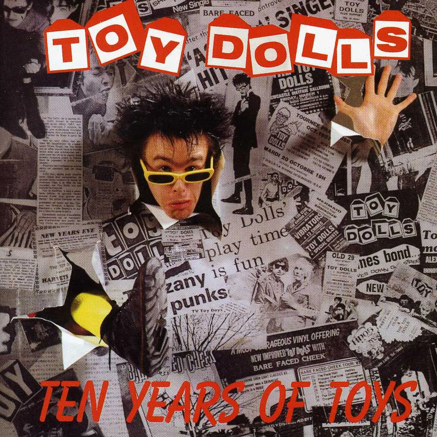 The Toy Dolls TEN YEARS OF TOYS CD