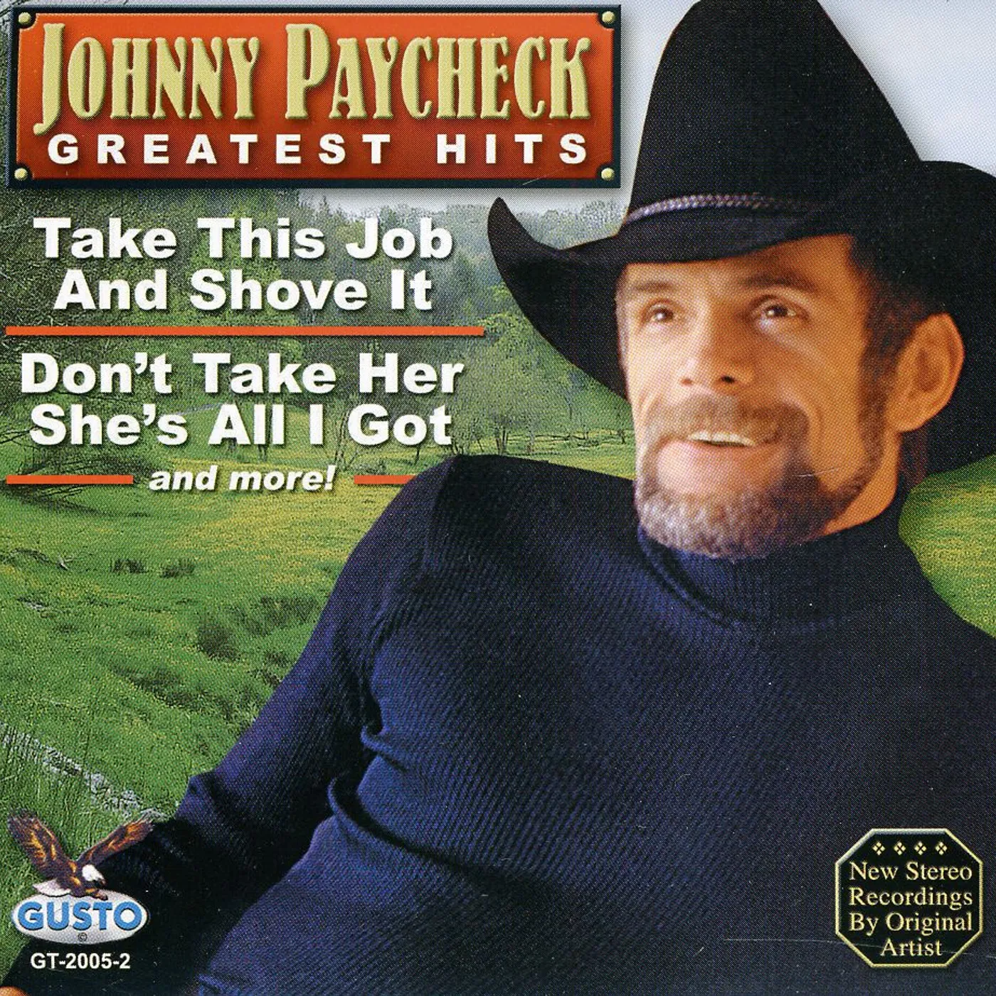Johnny Paycheck GREATES HITS CD