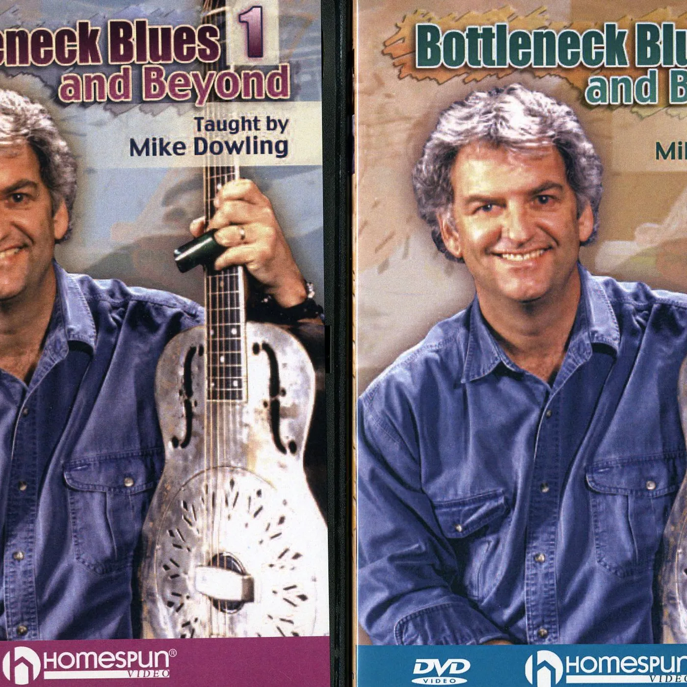 Mike Dowling BOTTLENECK BLUES & BEYOND 1 & 2 DVD