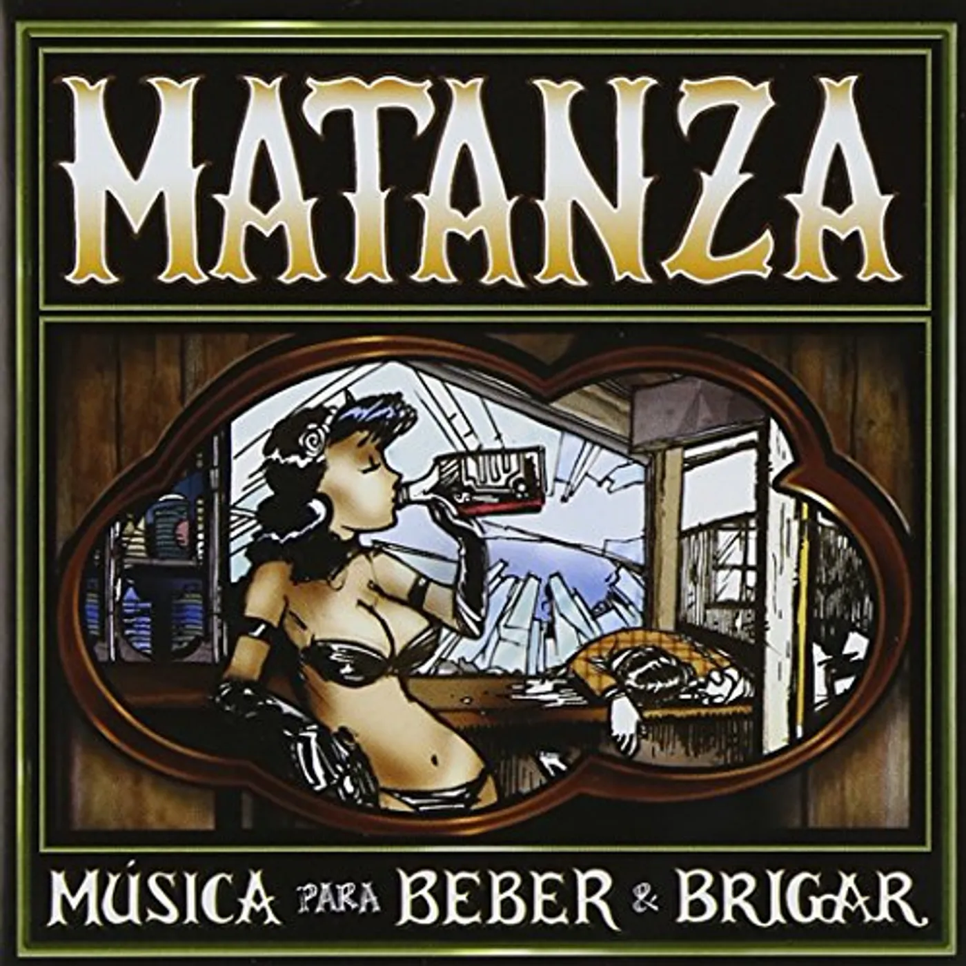 Matanza MUSICA PARA BEBER E BRIGAR CD