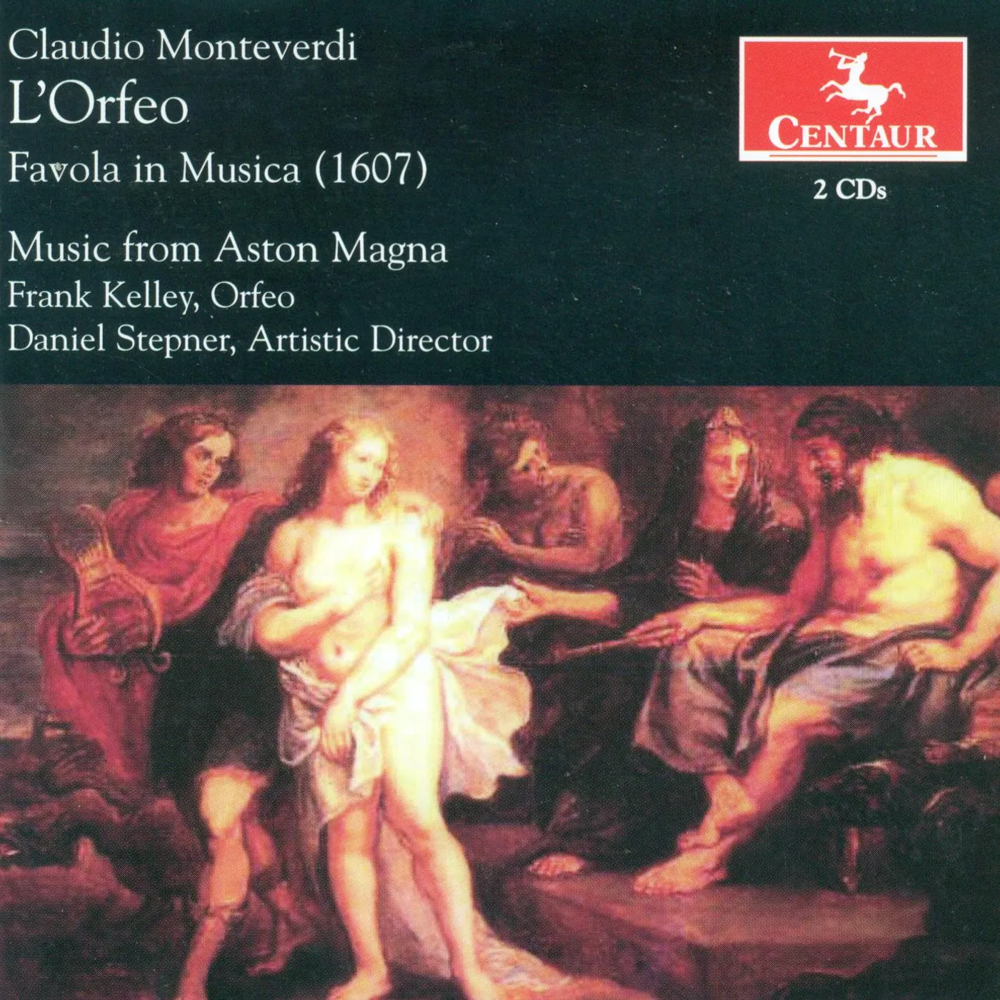 Monteverdi L'ORFEO FAVOLA IN MUSICA 1607 CD