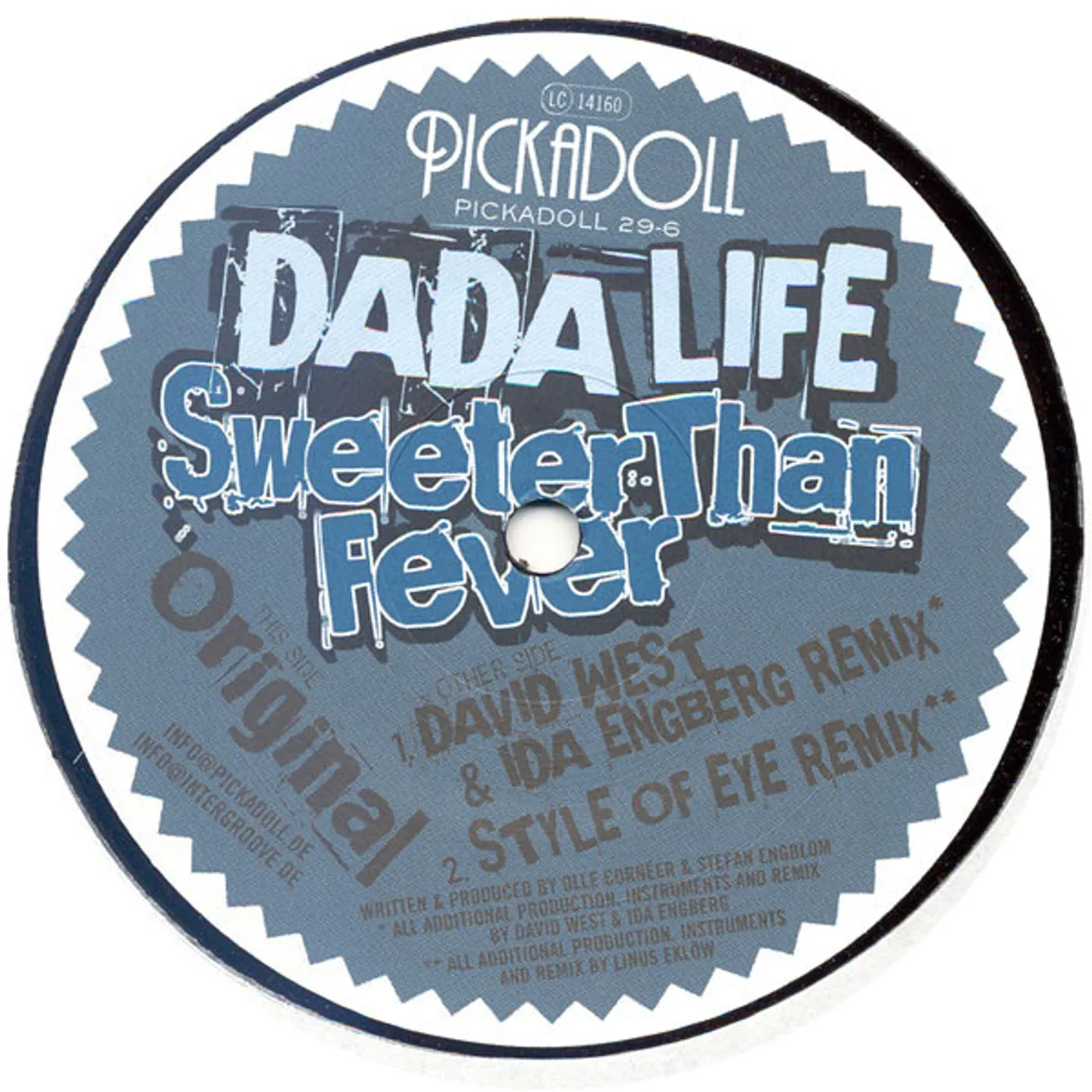 Dada Life SWEETER THAN FEVER Vinyl Record