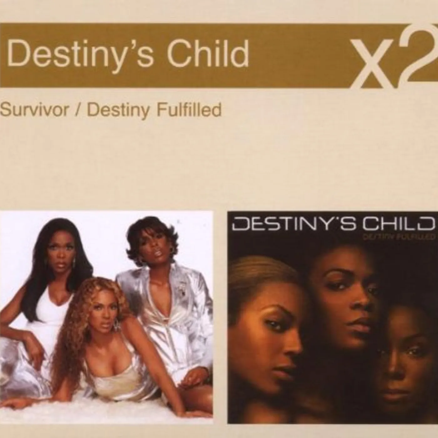 Destiny's Child SURVIVOR / DESTINY FULFILLED CD