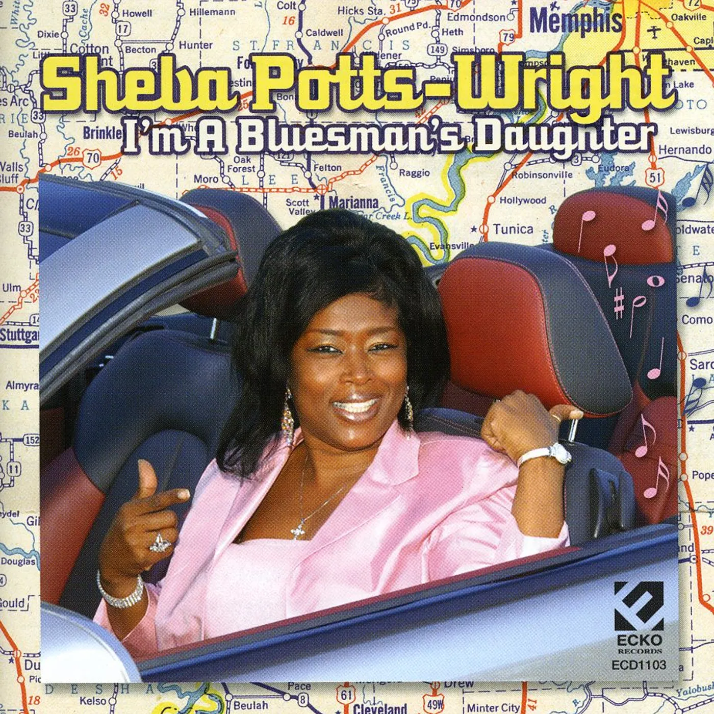 Sheba Potts-Wright I'M A BLUESMAN'S DAUGHTER CD