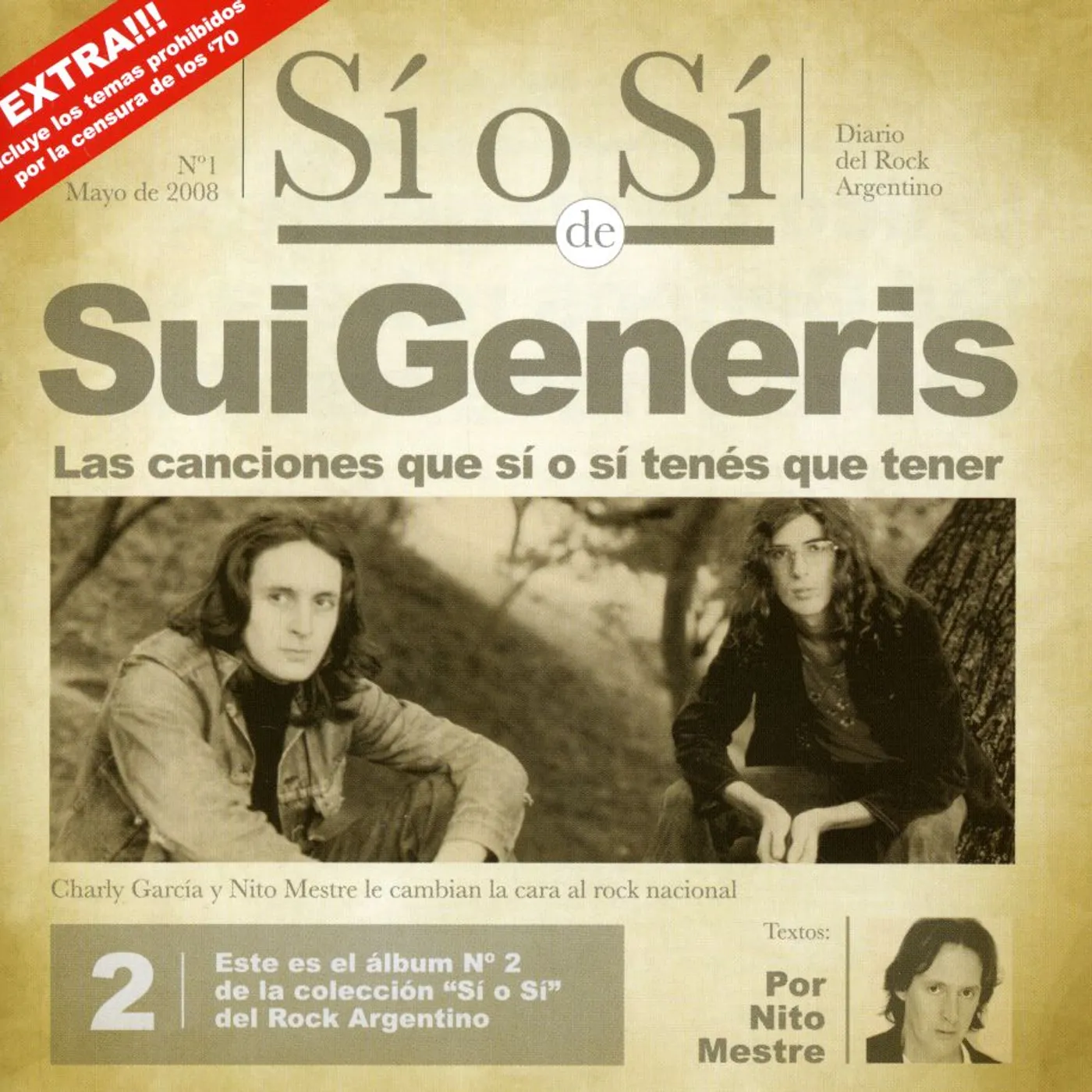 Sui Generis SI O SI: DIARIO DEL ROCK ARGENTINO CD