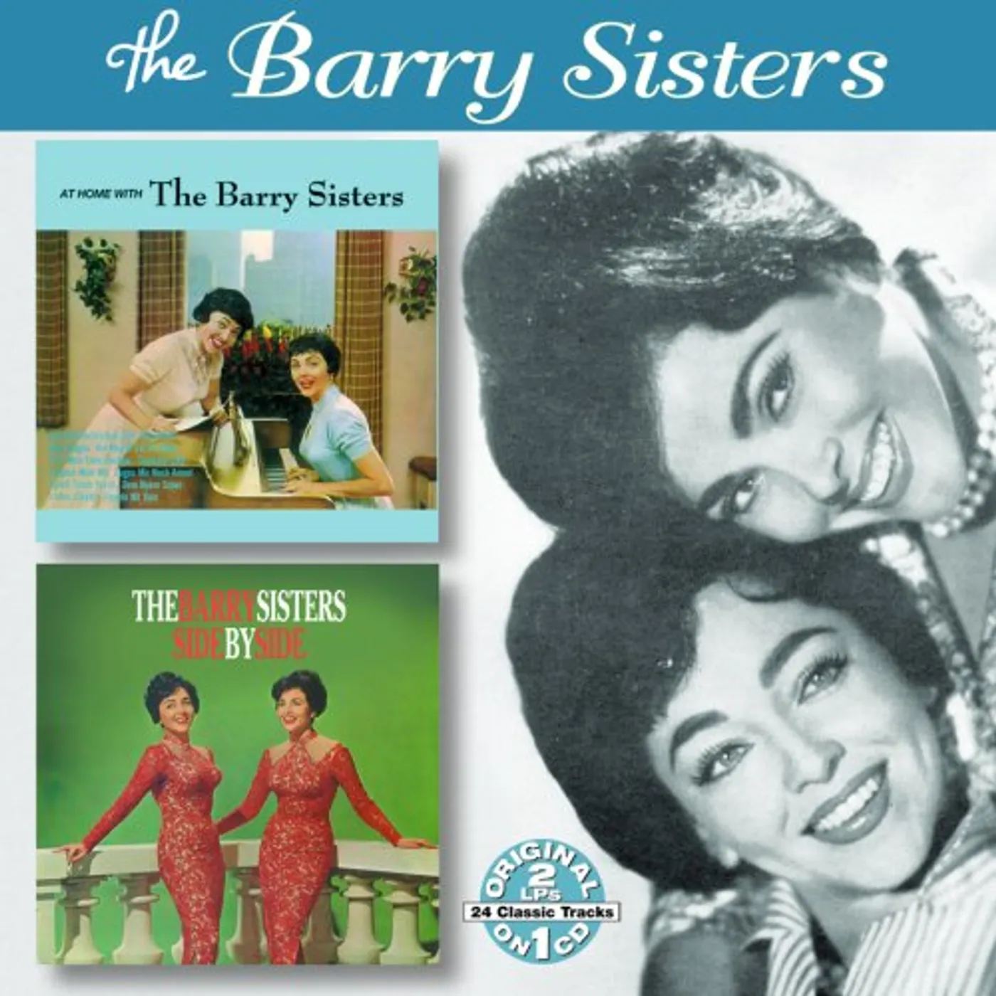 AT HOME WITH THE BARRY SISTERS / SIDE BY SIDE CD