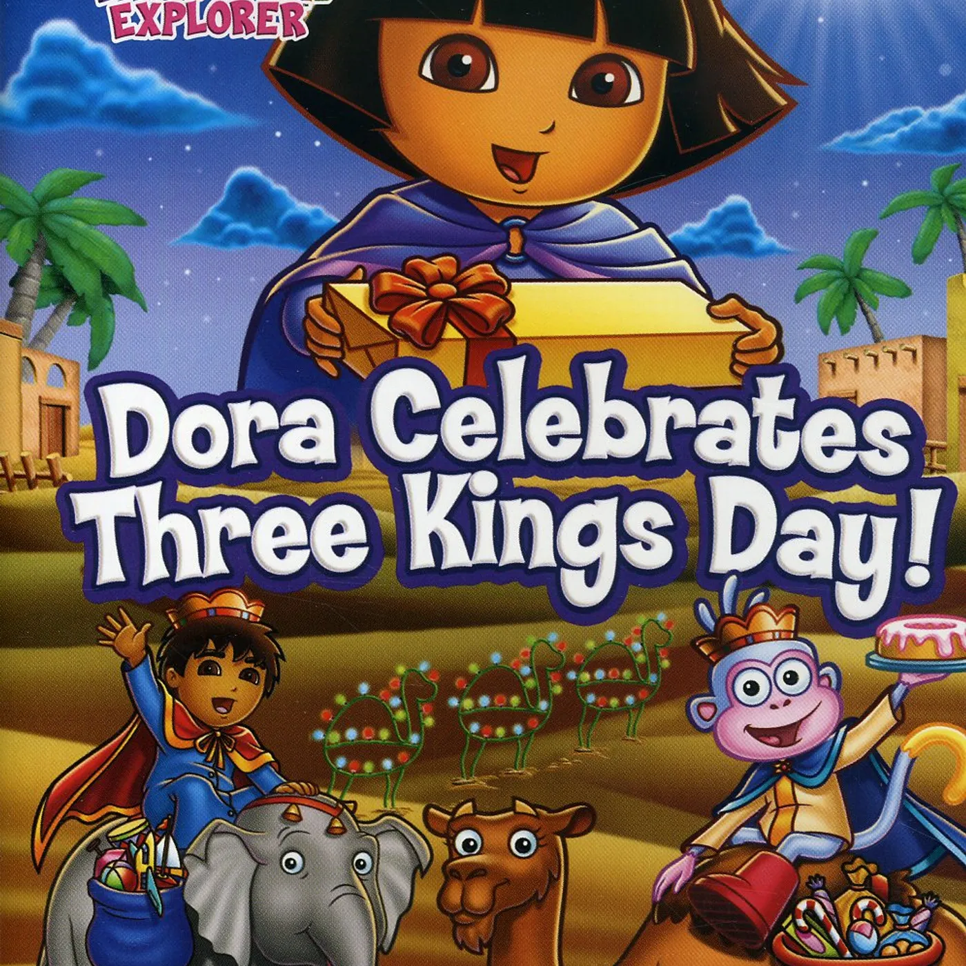 Dora The Explorer DORA CLEBRATES THREE KINGS DAY DVD