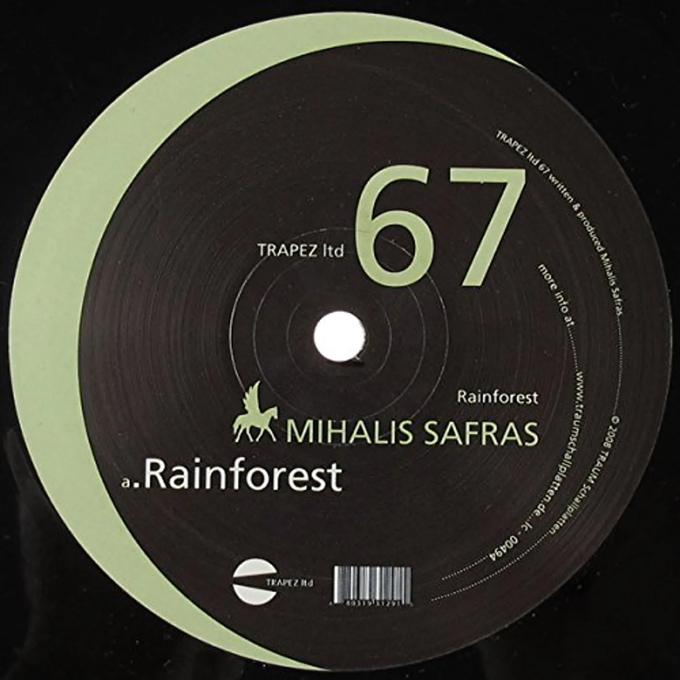 Mihalis Safras Rainforest Vinyl Record