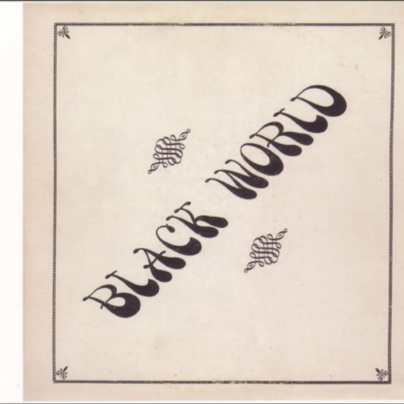 Bullwackies All Stars BLACK WORLD Vinyl Record