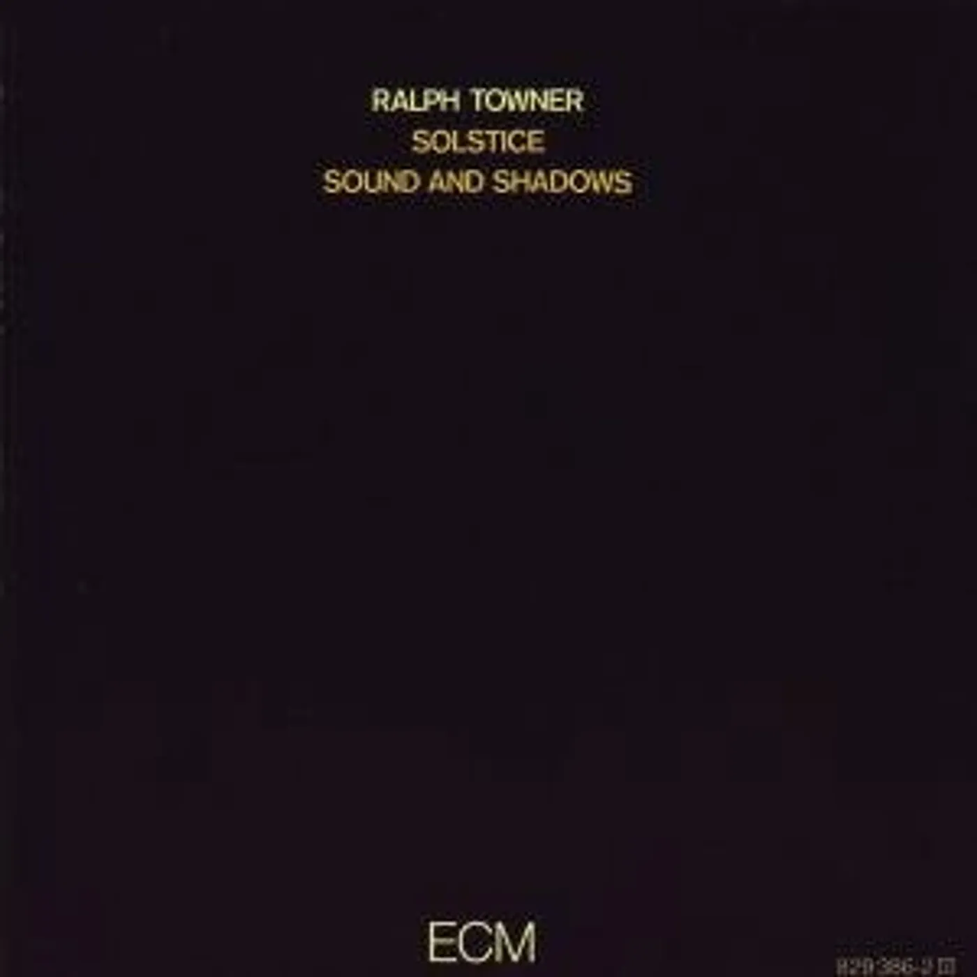Ralph Towner SOLSTICE: TOUCHSTONES SERIES CD