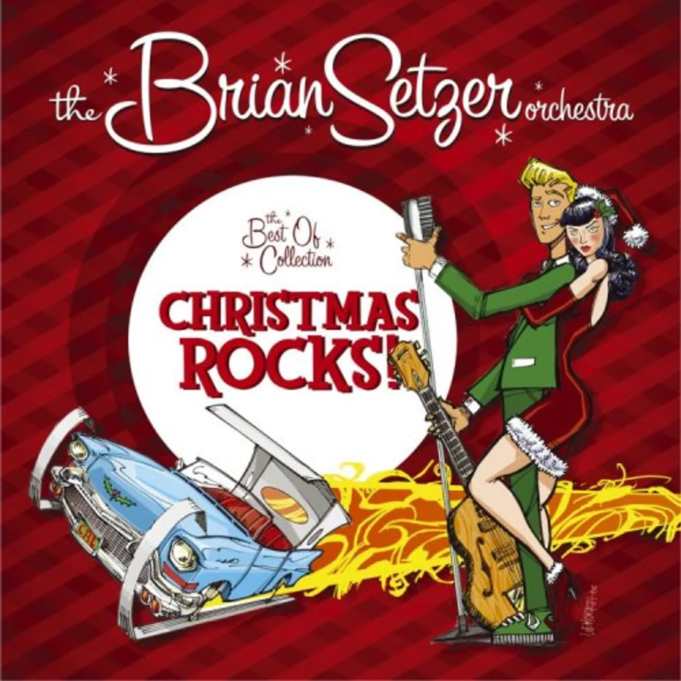 Brian Setzer CHRISTMAS ROCKS: THE BEST OF COLLECTION CD