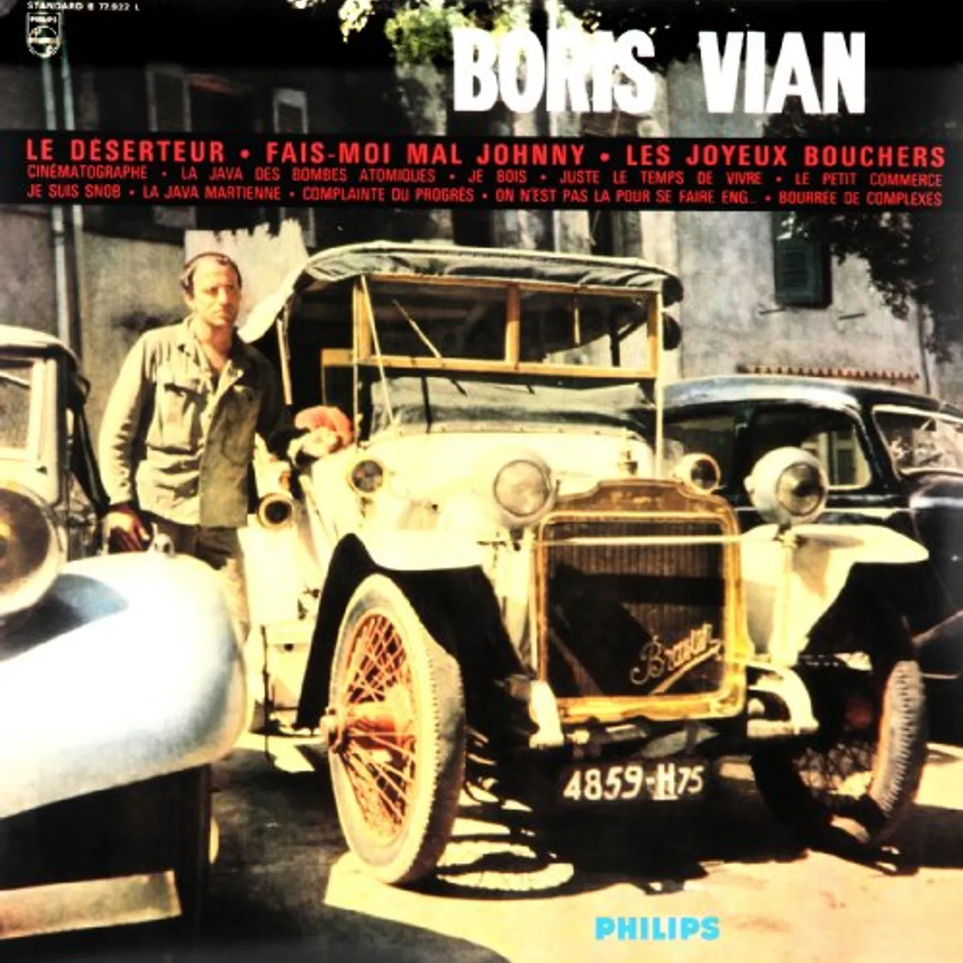 Boris Vian DESERTEUR Vinyl Record
