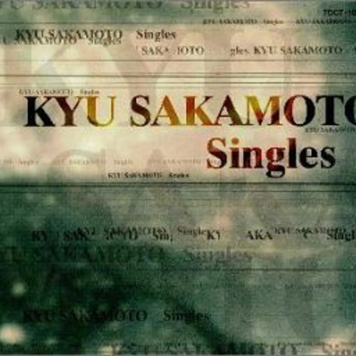 Kyu Sakamoto SINGLES CD