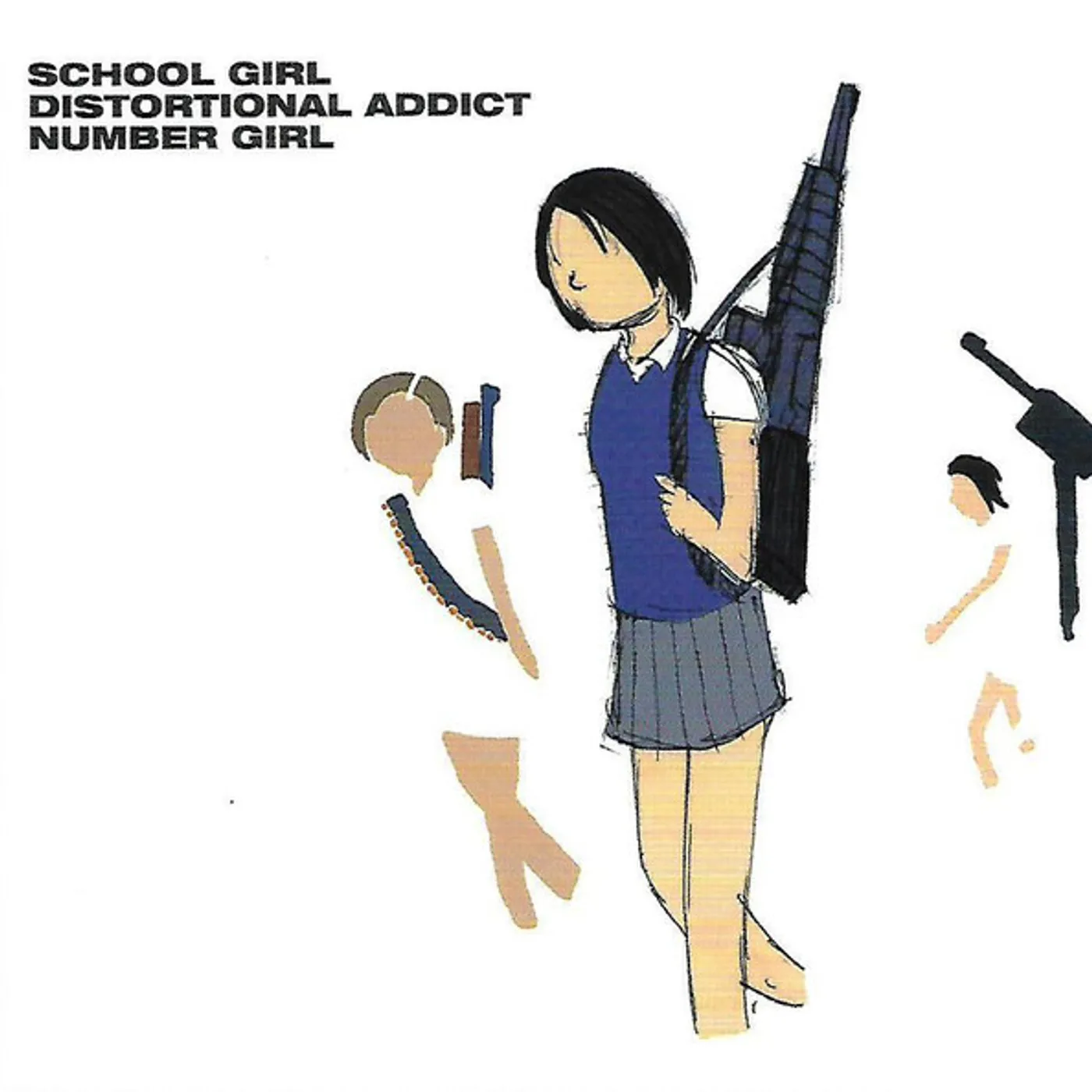 Number Girl SCHOOL GIRL DISTORTIONAL ADDICT CD
