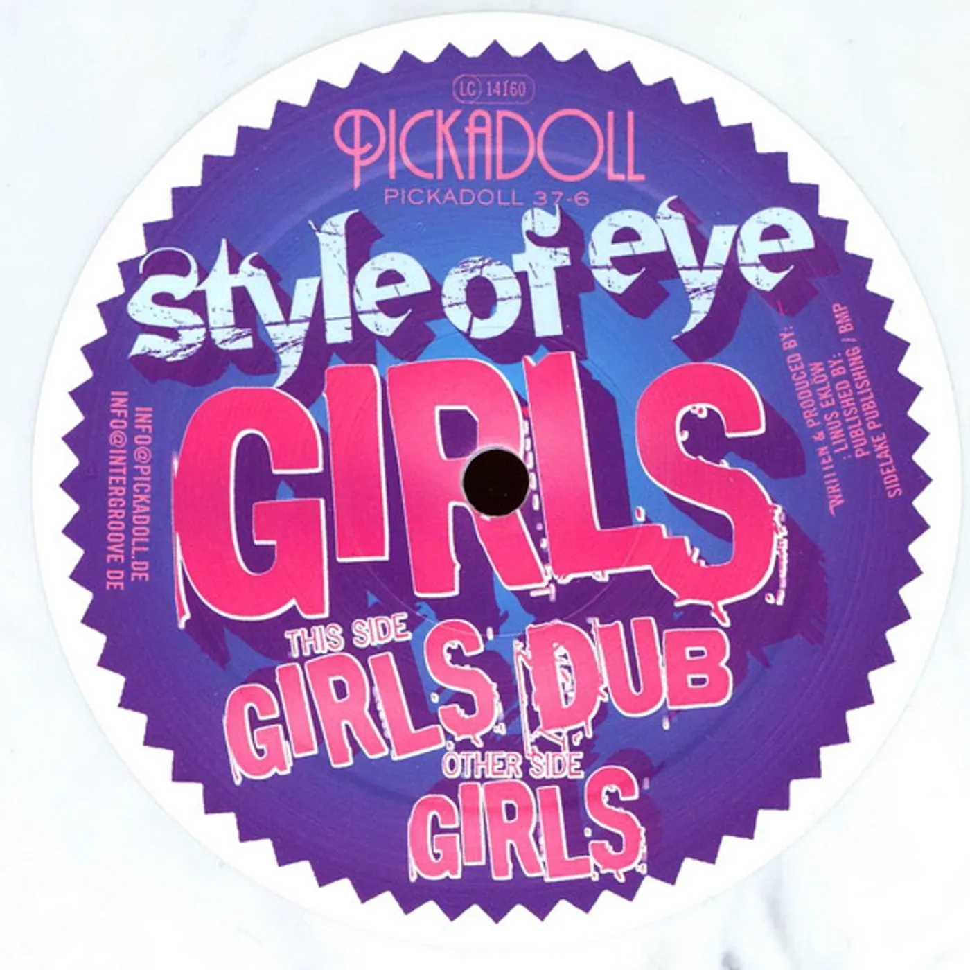 Style of Eye Girls Vinyl Record