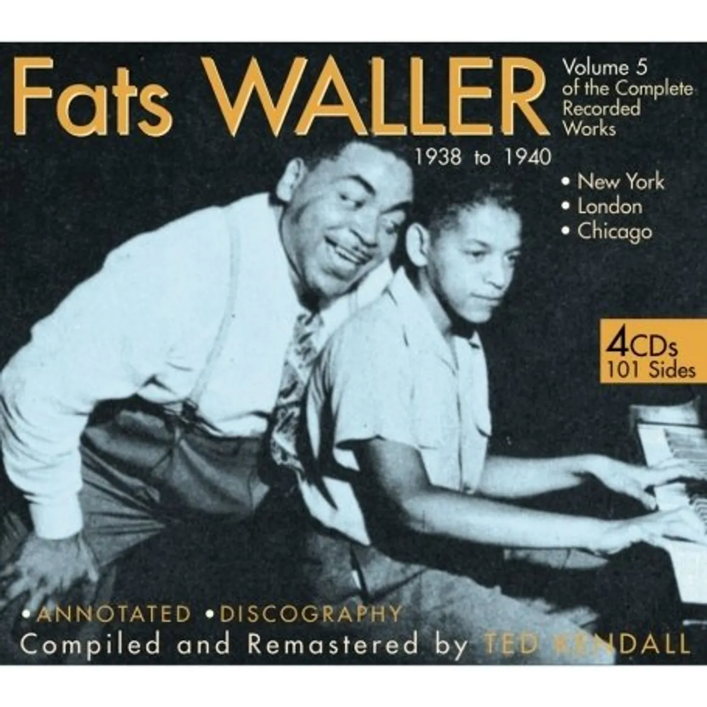 Fats Waller OF THE COMPLETE RECORDED WORKS 1938-40 5 CD