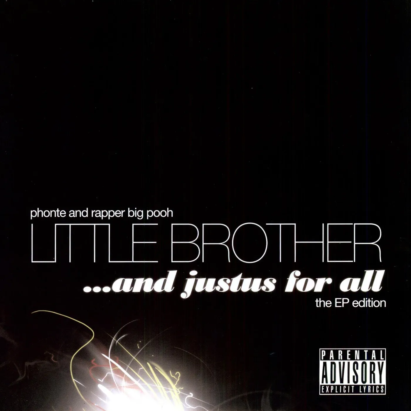 Little Brother JUSTUS FOR ALL (EP) Vinyl Record