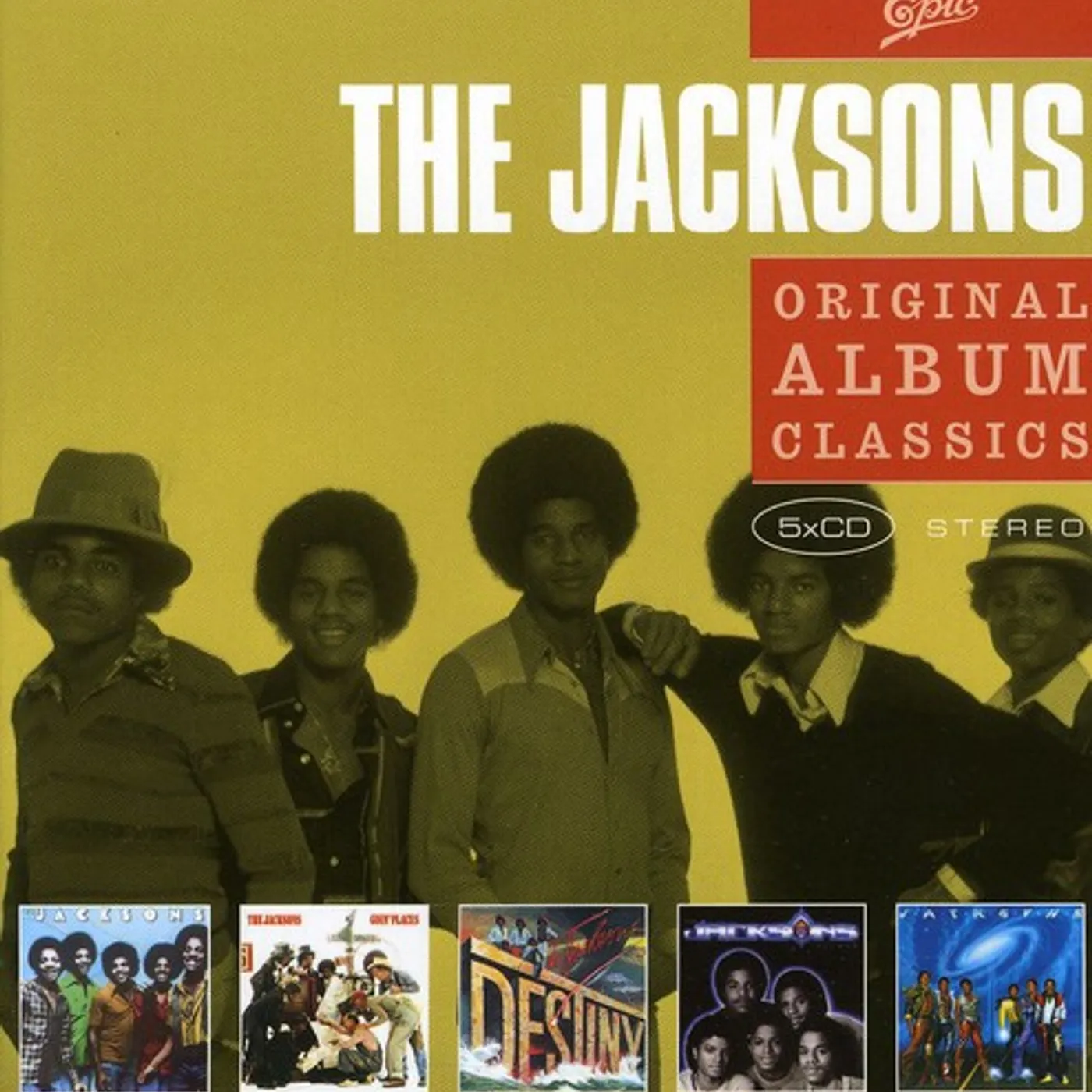 The Jacksons ORIGINAL ALBUM CLASSICS CD