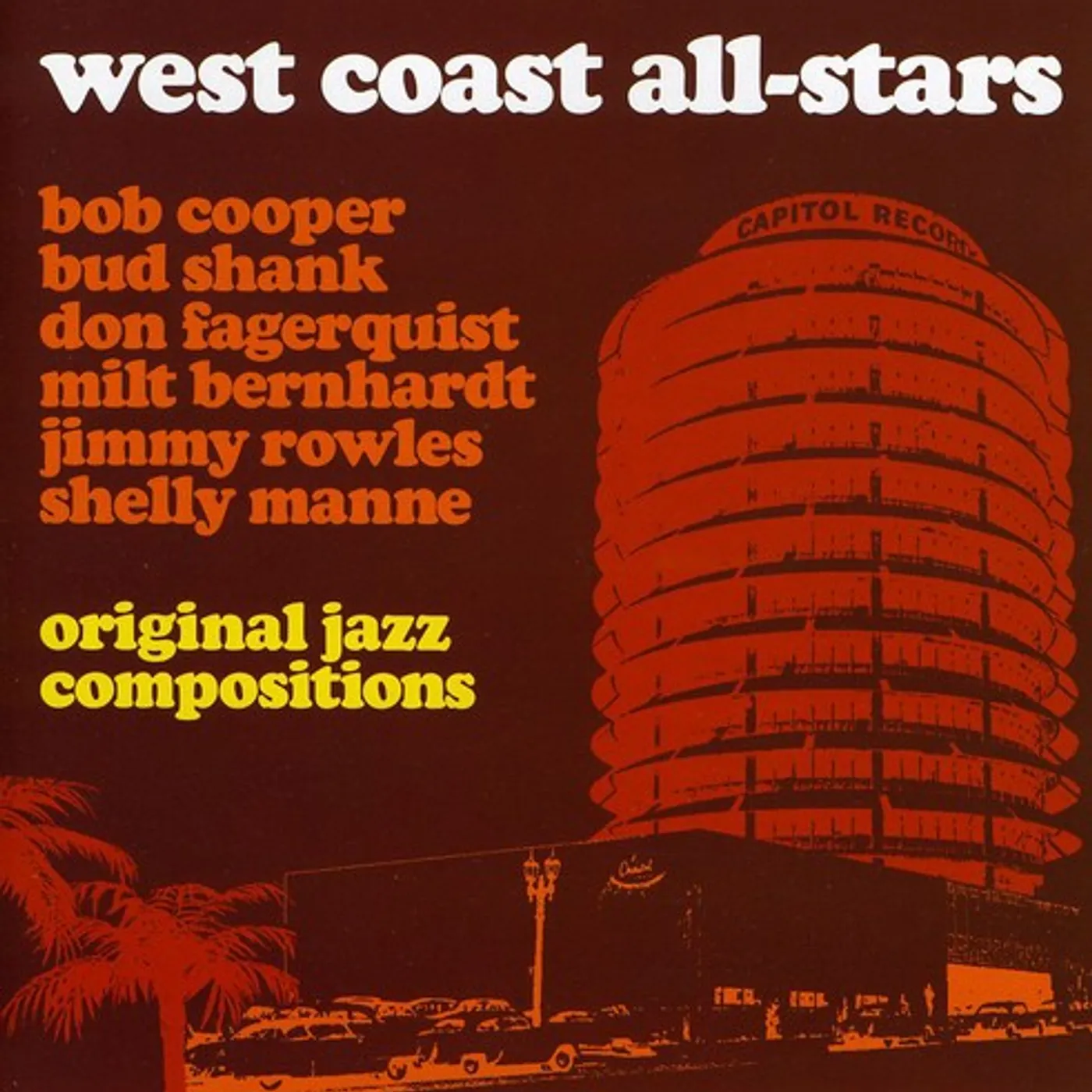 West Coast All Stars ORIGINAL JAZZ COMPOSITION CD