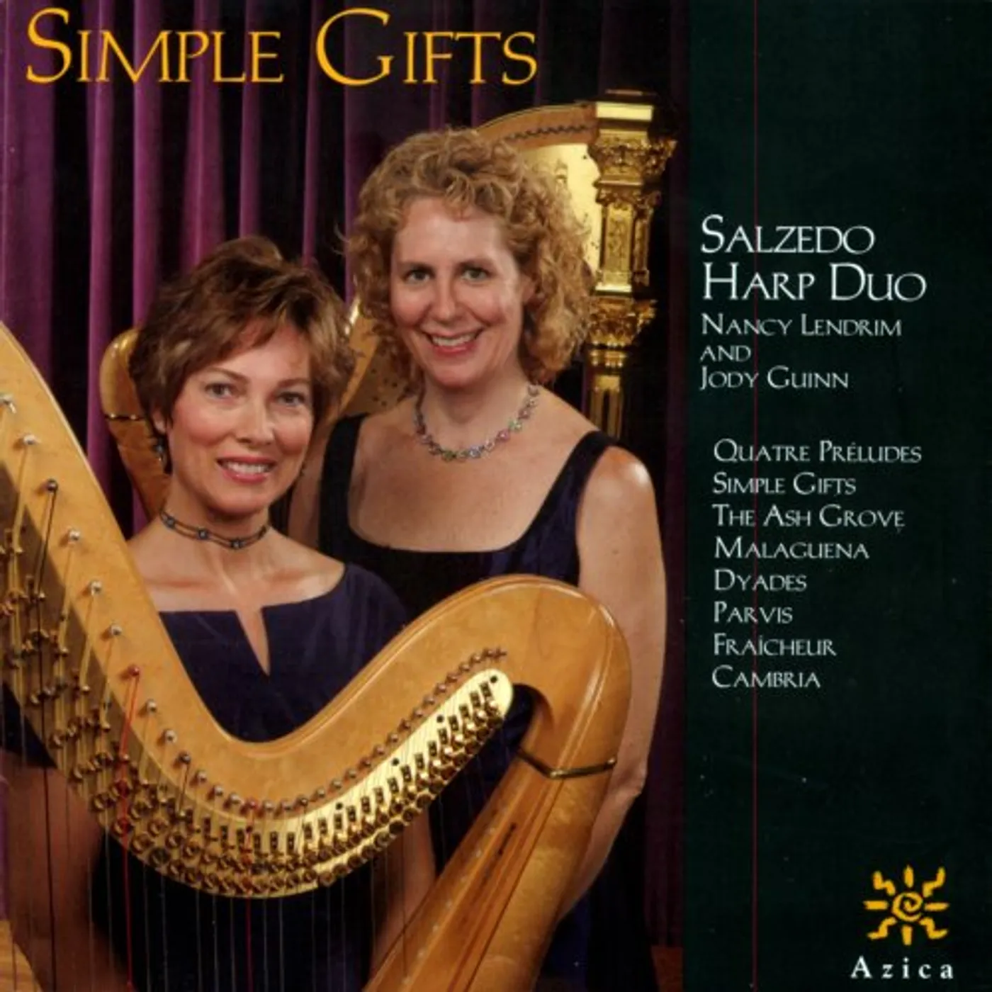 Salzedo Harp Duo SIMPLE GIFTS CD