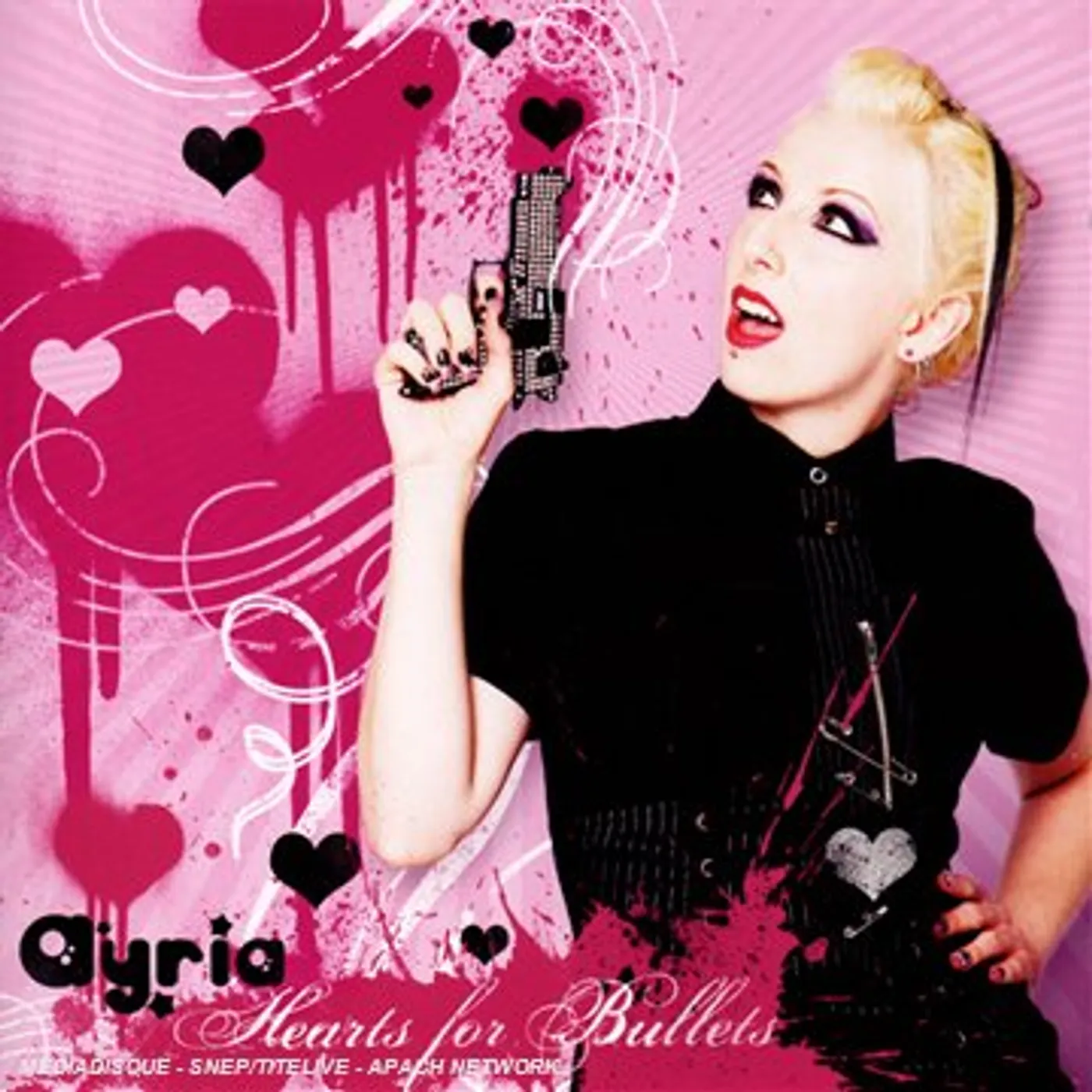 Ayria HEARTS FOR BULLETS CD