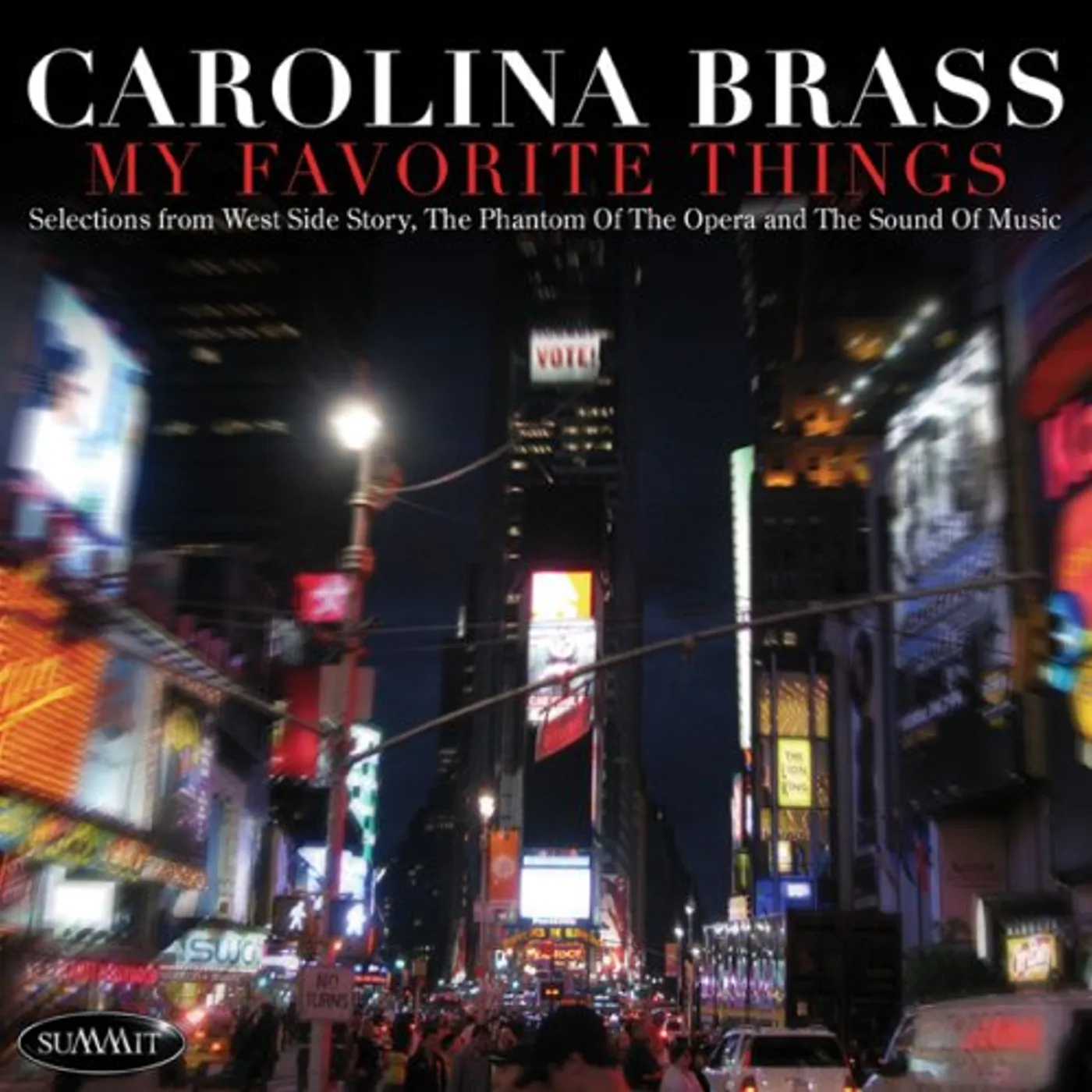 Carolina Brass MY FAVORITE THINGS CD