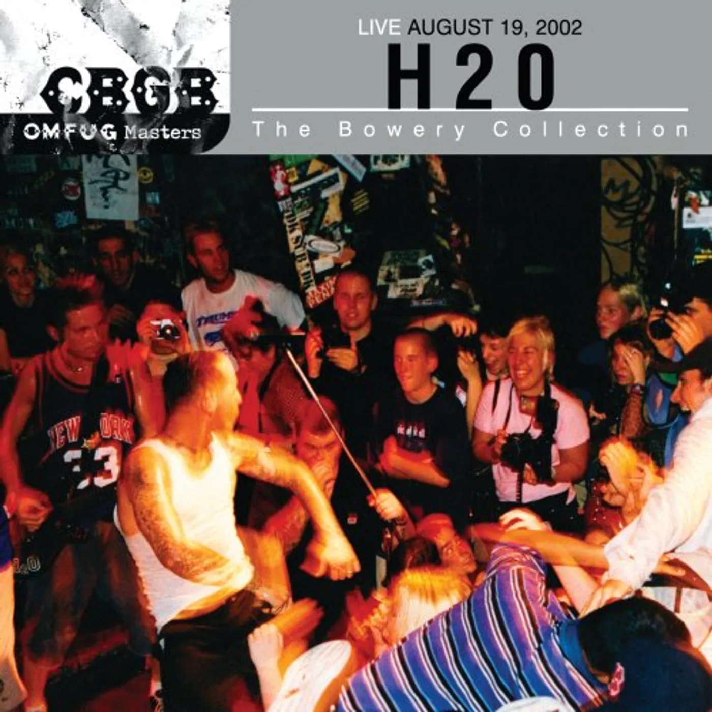 H2O CBGB OMFUG MASTERS: LIVE 8-19-02 BOWERY COLLECTION CD