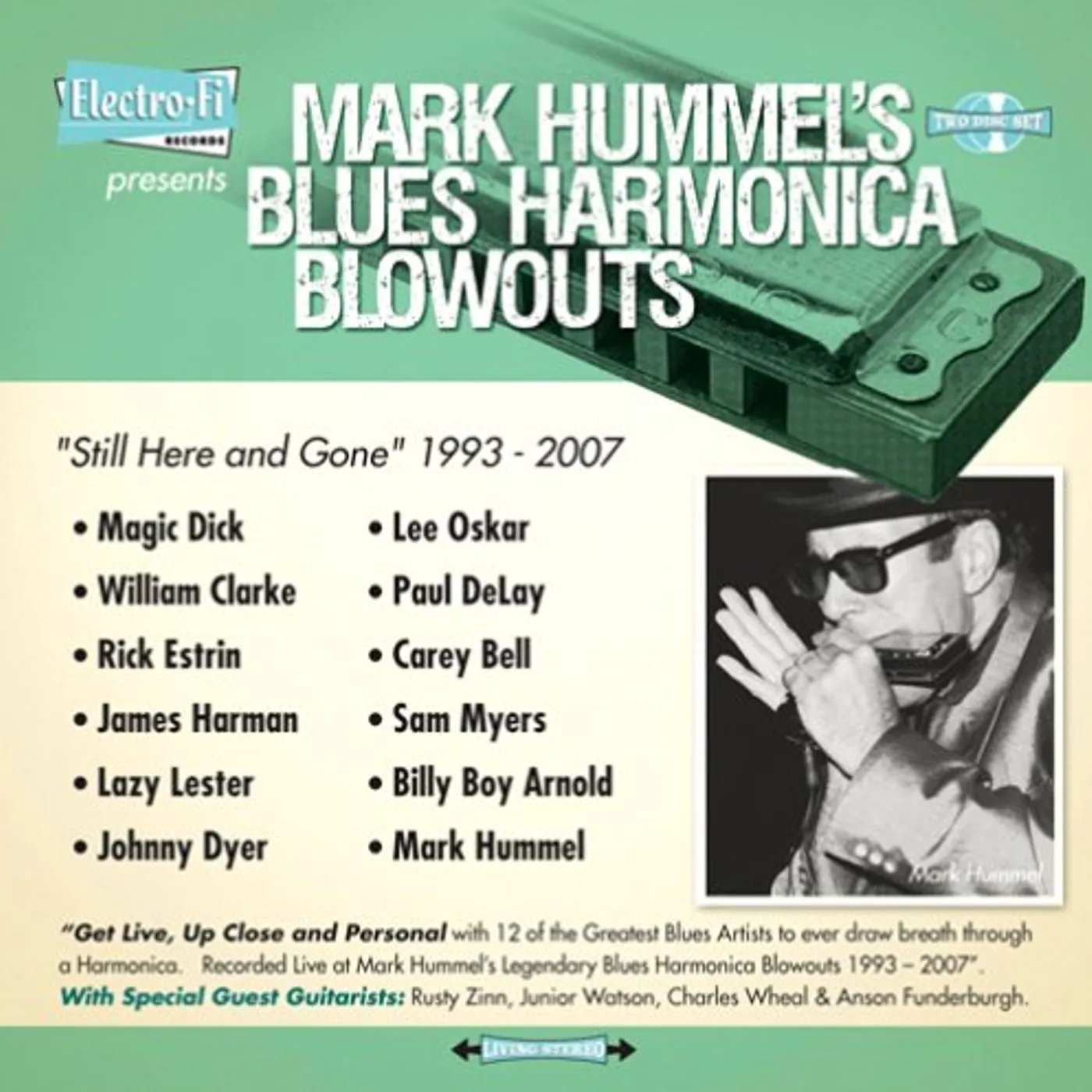 MARK HUMMEL'S BLUES HARMONICA BLOWOUTS STILL HERE CD