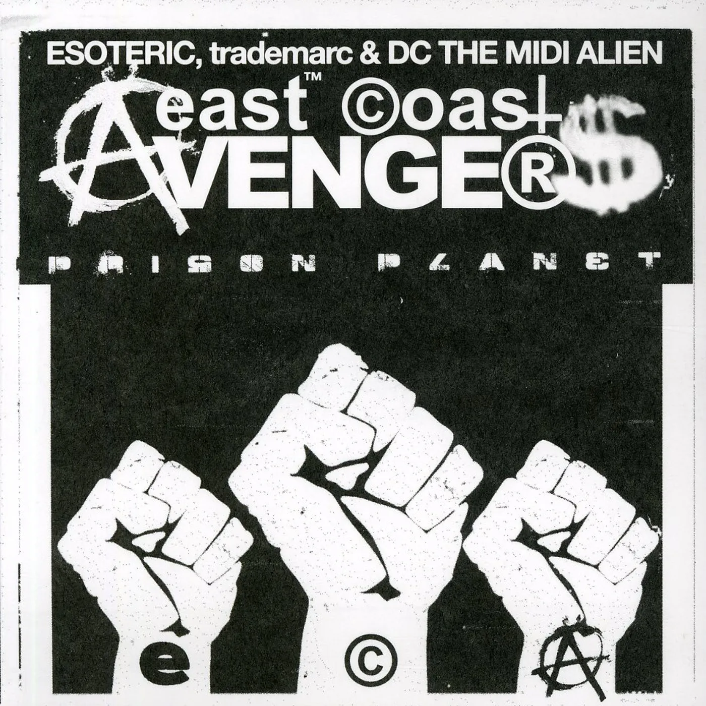 East Coast Avengers PRISON PLANET CD