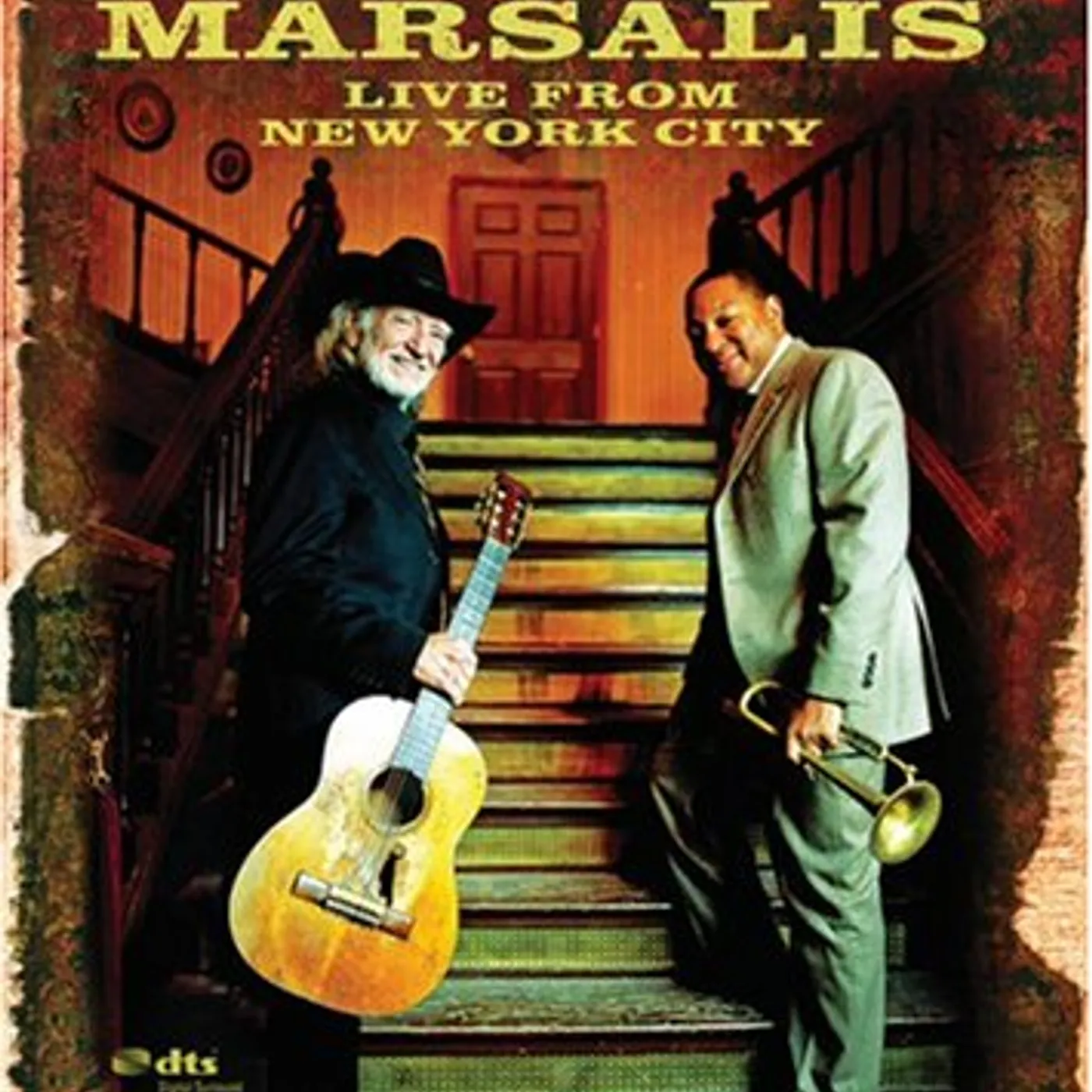 Willie Nelson / Wynton Marsalis LIVE FROM JAZZ AT LINCOLN CENTER NEW YORK CITY DVD