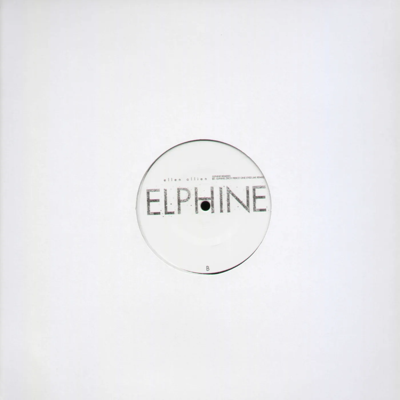 Ellen Allien ELPHINE (TROP PIERECE MIX) Vinyl Record