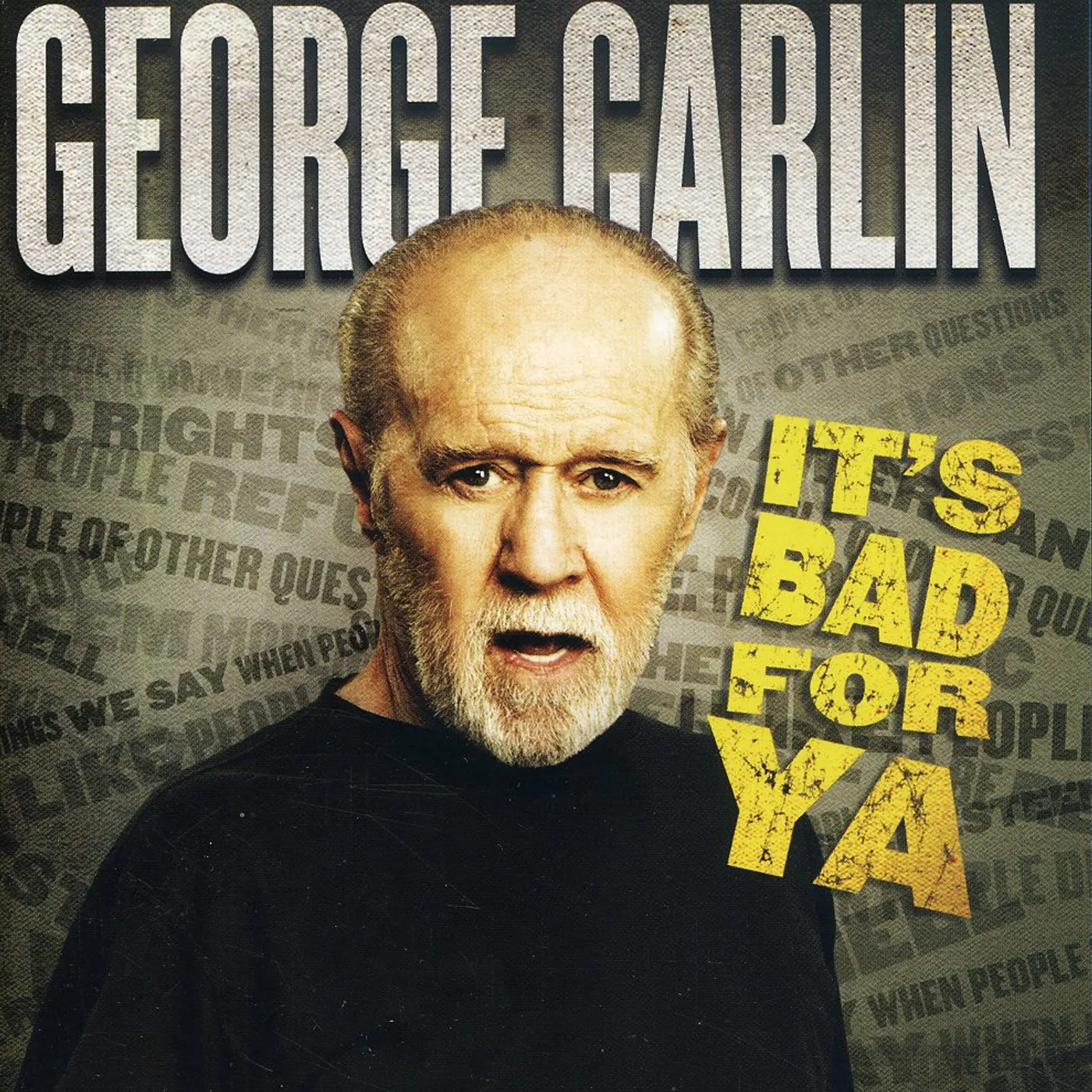 George Carlin IT'S BAD FOR YA Blu-ray