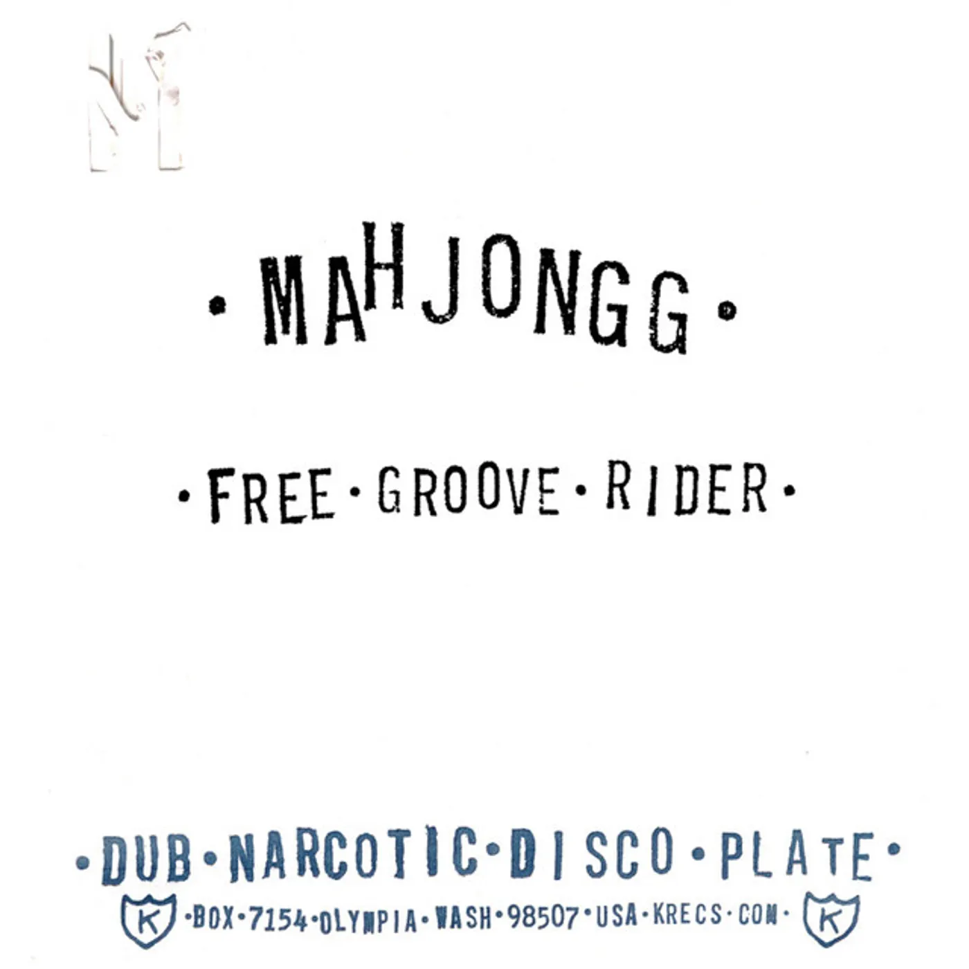 Mahjongg Free Groove Rider Vinyl Record